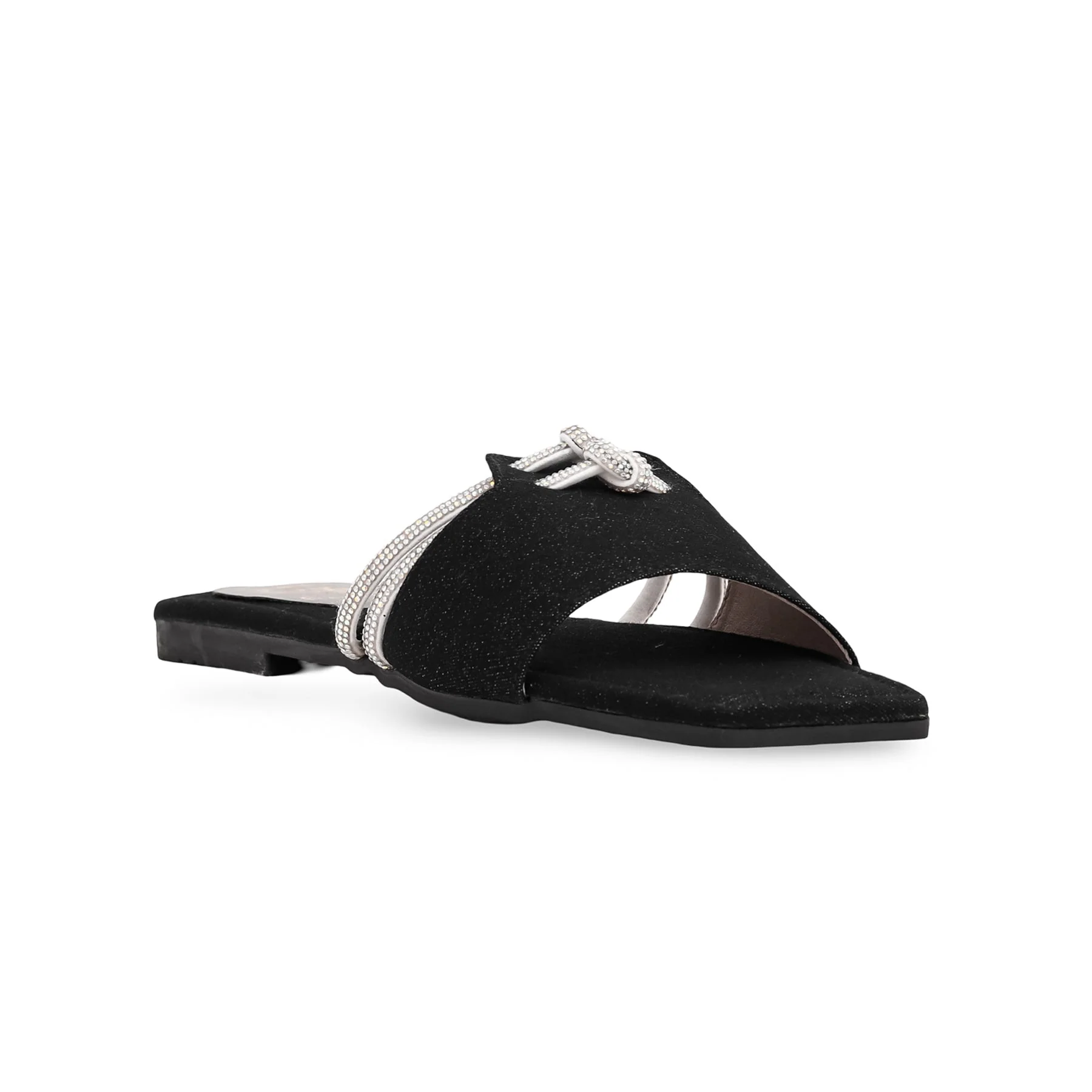 Black Casual Slipper CL1817 - Image 2