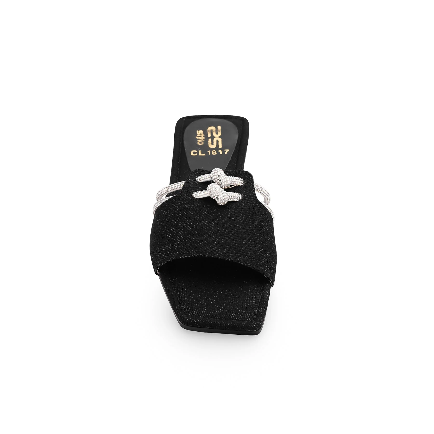Black Casual Slipper CL1817 - Image 3