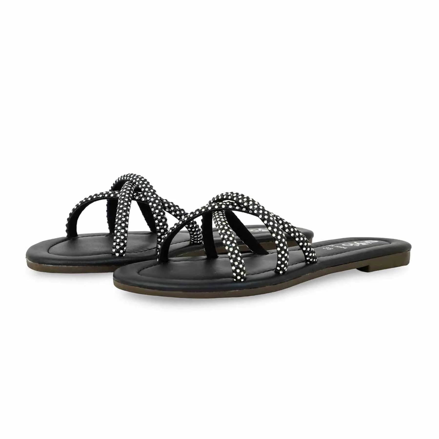 Black Casual Slipper CL1894 - Image 3