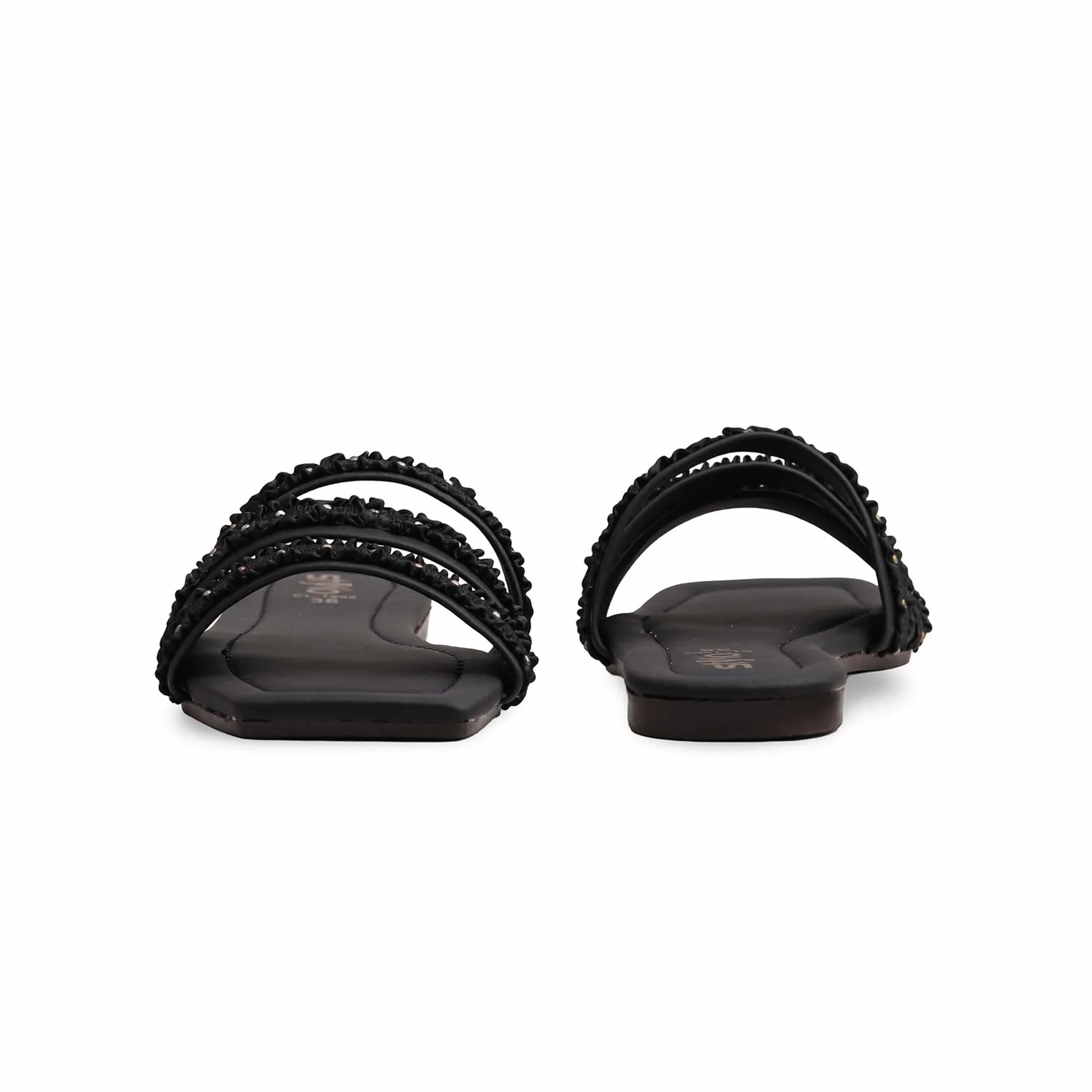 Black Casual Slipper CL1902 - Image 4