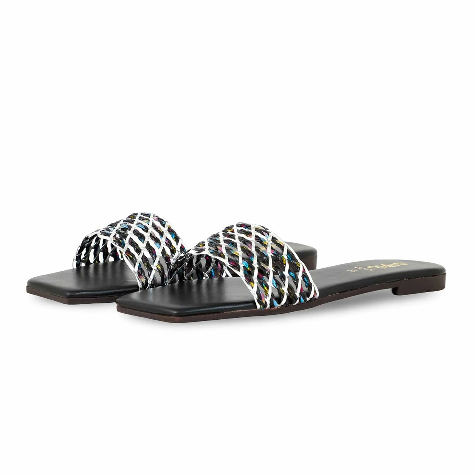 Black Casual Slipper CL1922 - Image 3