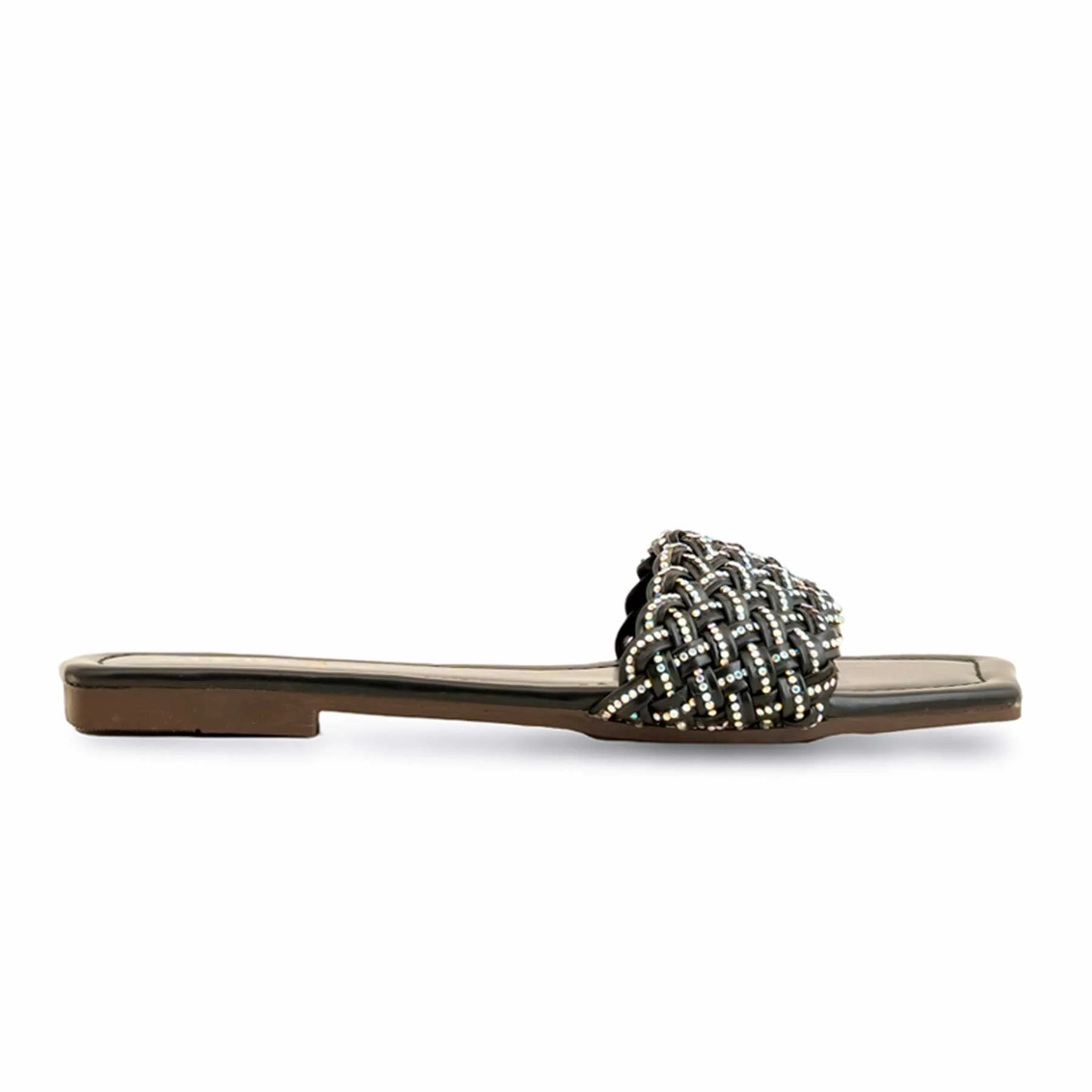Black Casual Slipper CL1976 - Image 2