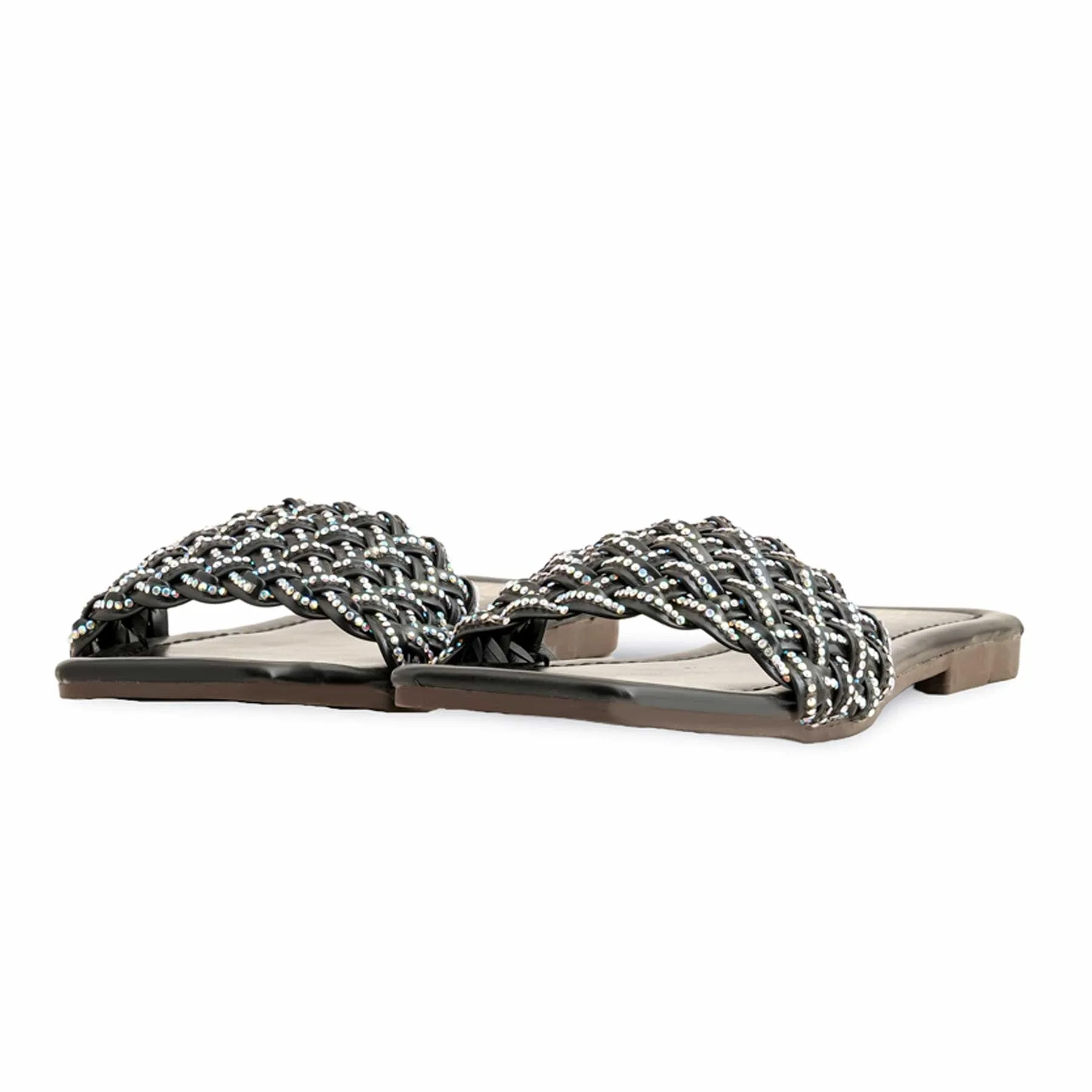 Black Casual Slipper CL1976 - Image 3