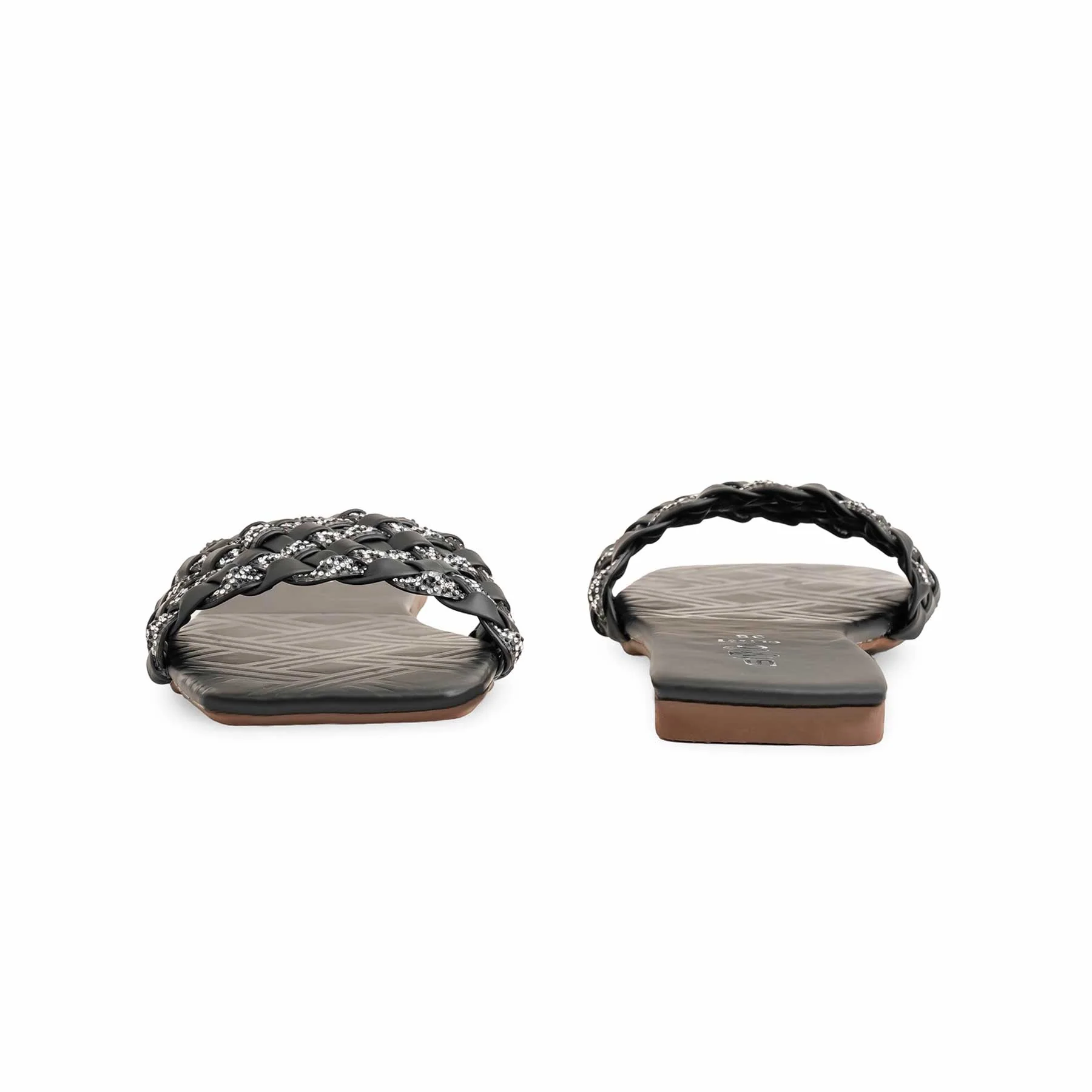 Black Casual Slipper CL1991 - Image 3