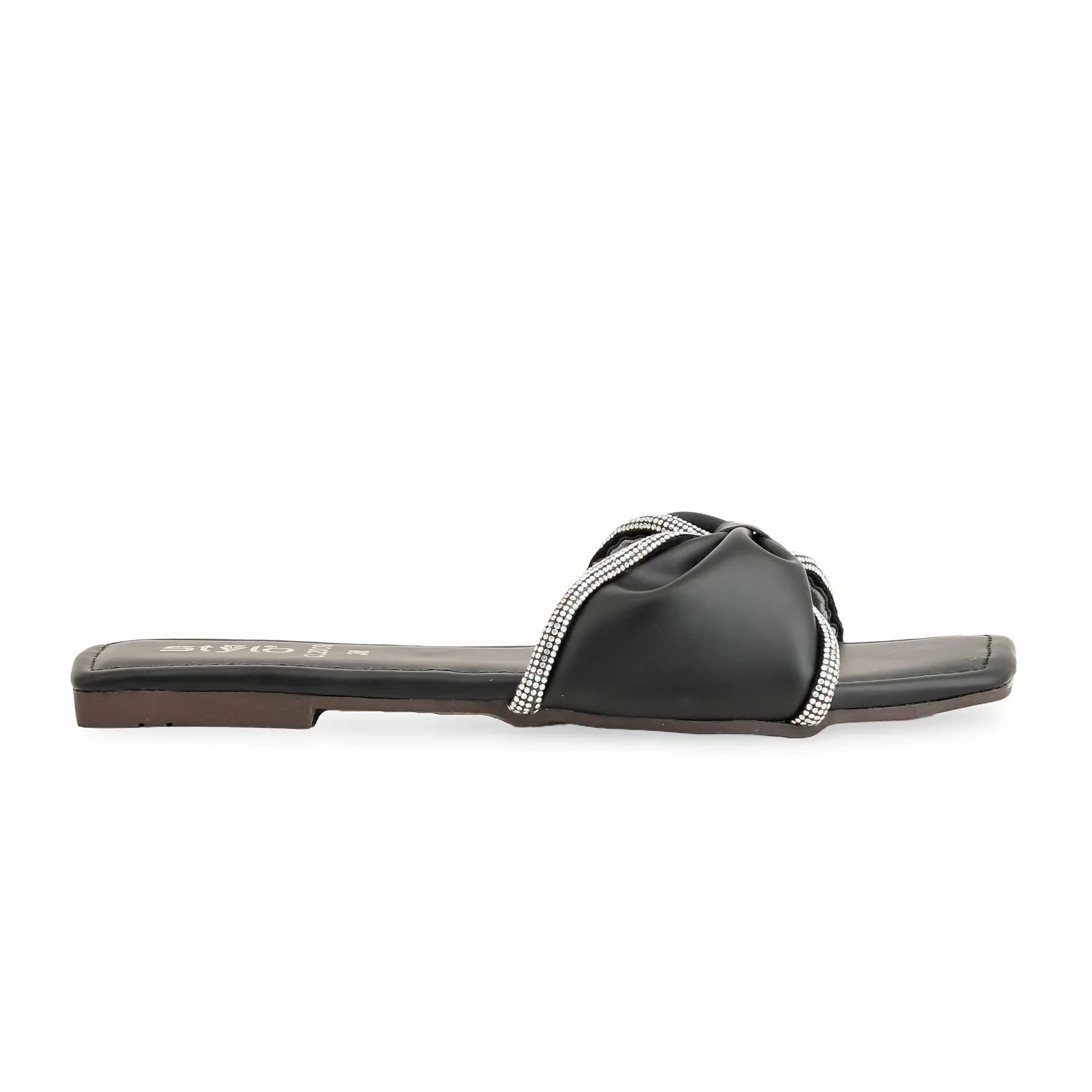 Black Casual Slipper CL2009 - Image 2