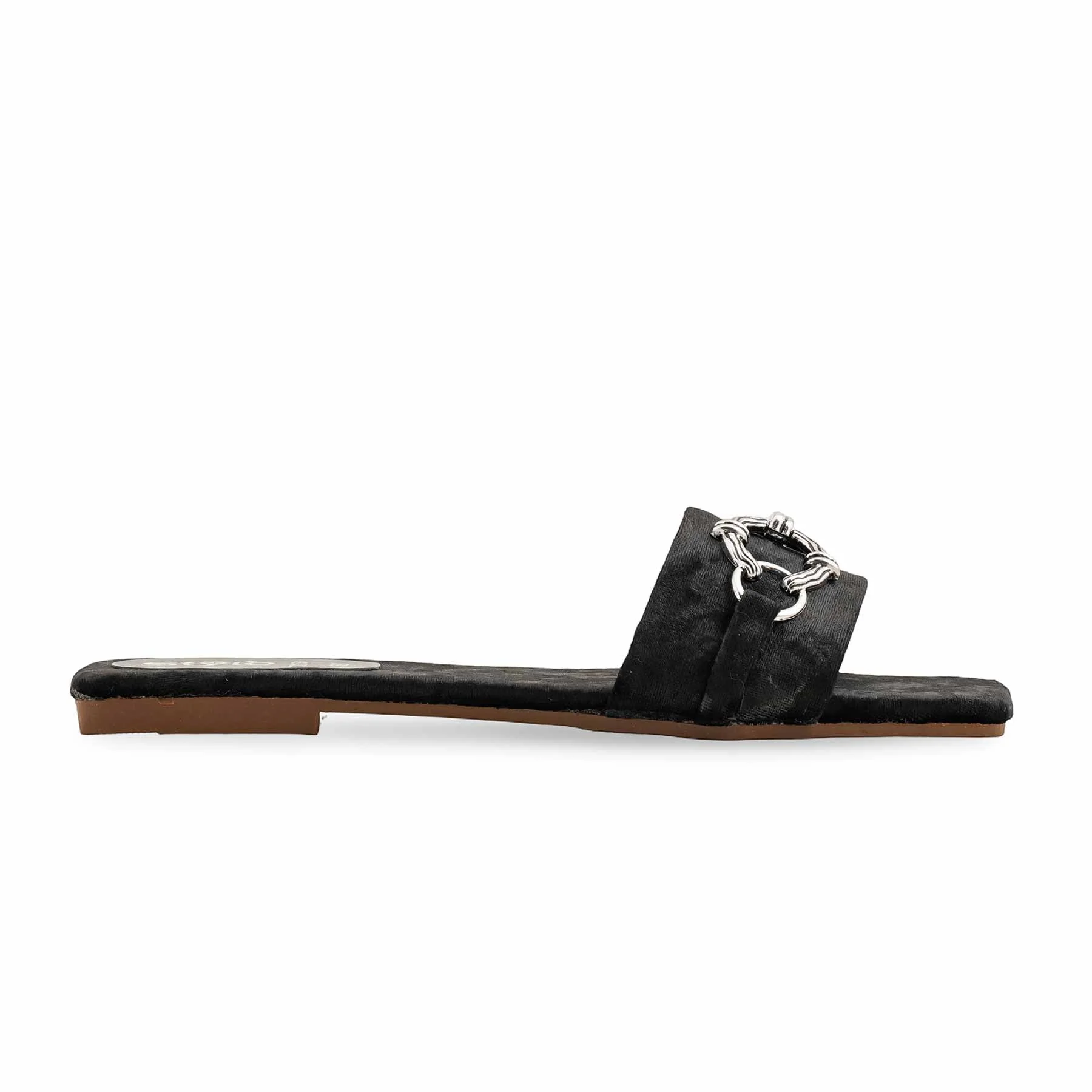Black Casual Slipper CL2058 - Image 2