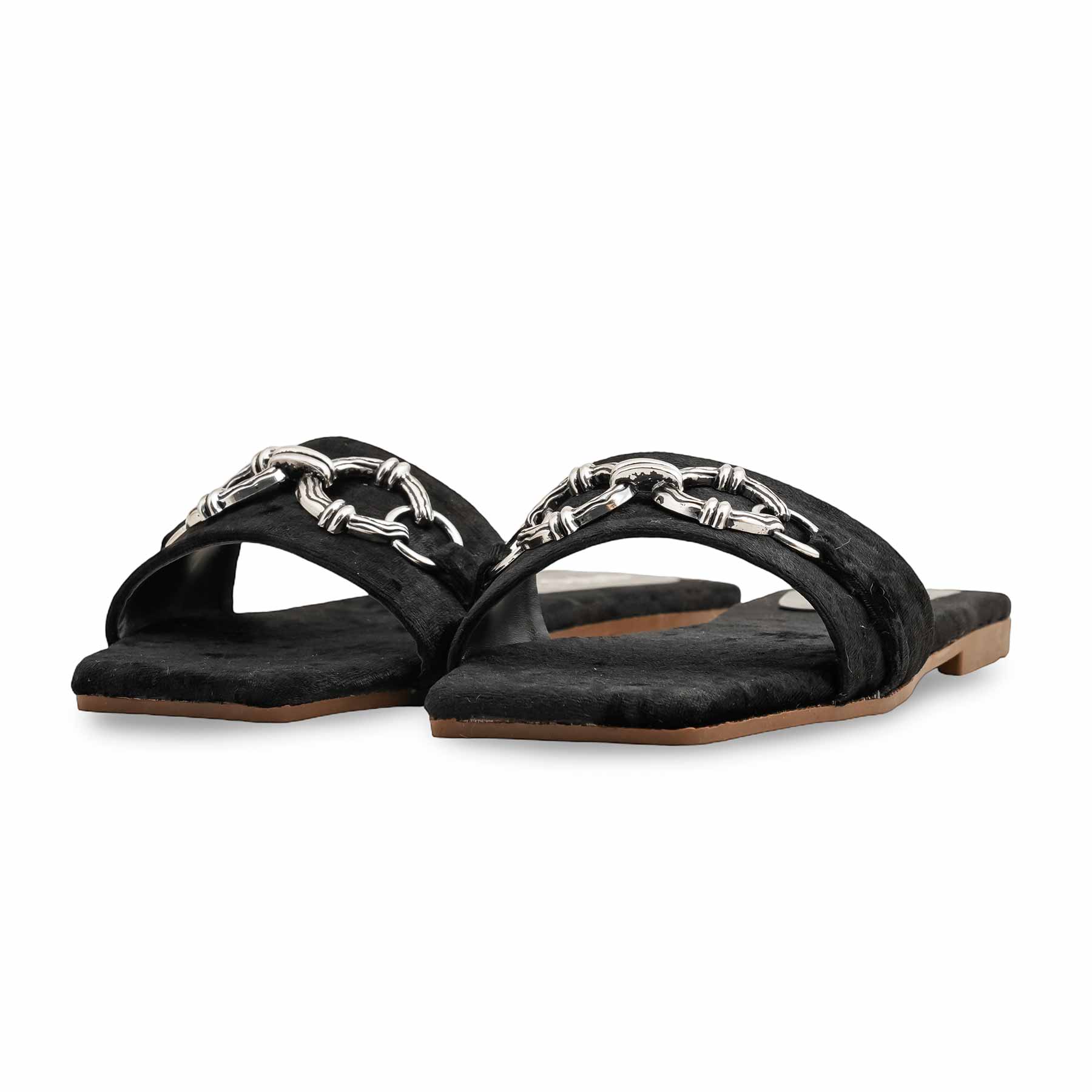 Black Casual Slipper CL2058 - Image 3