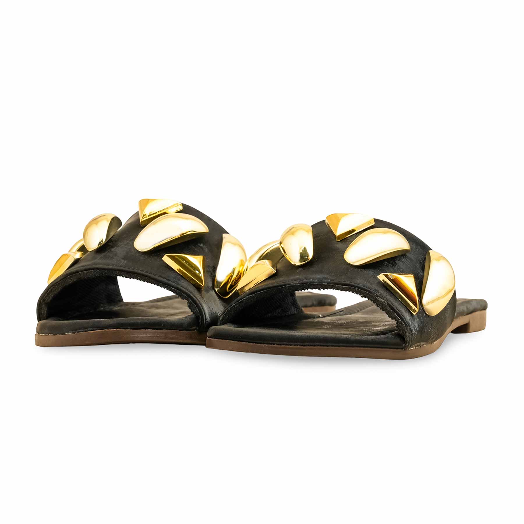 Black Casual Slipper CL2073 - Image 3