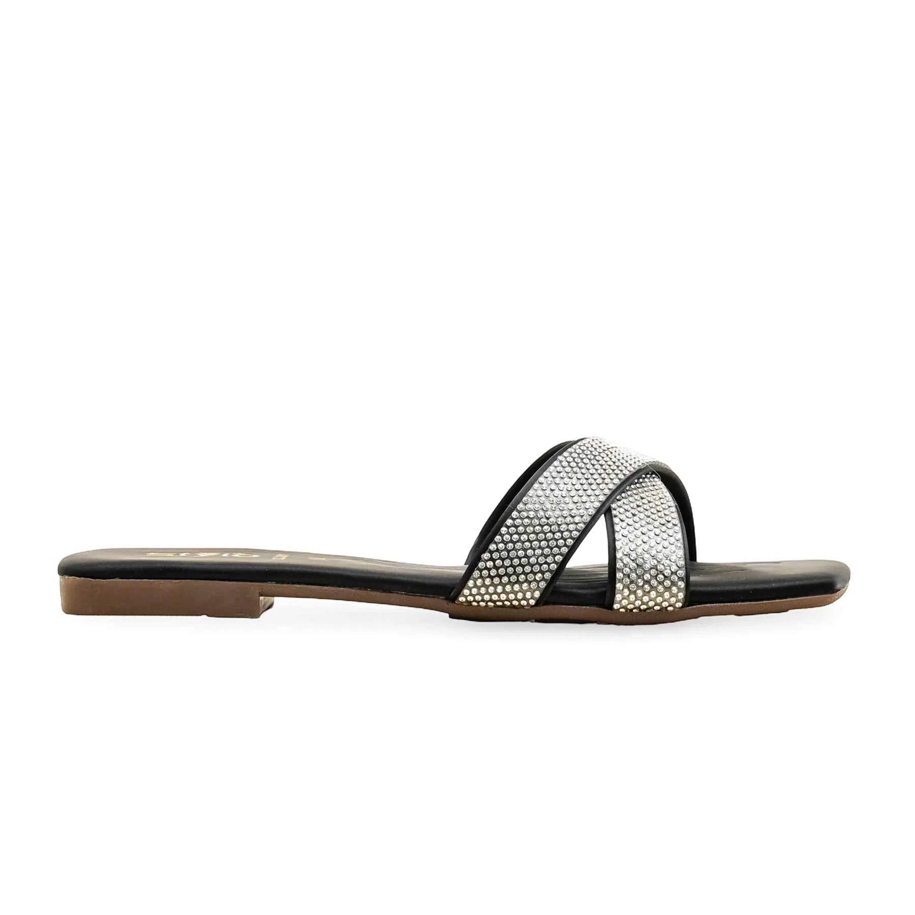 Black Casual Slipper CL2097 - Image 2