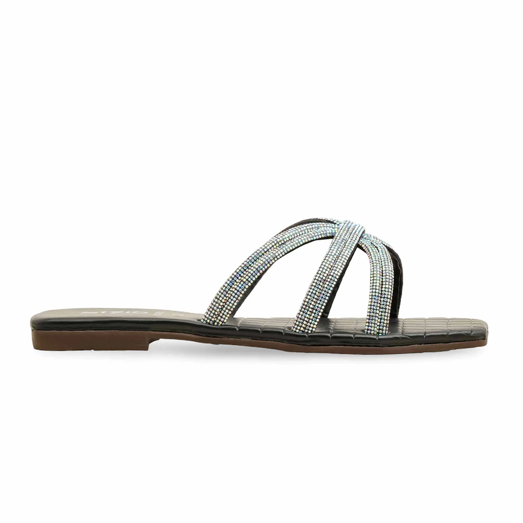 Black Casual Slipper CL2102 - Image 2