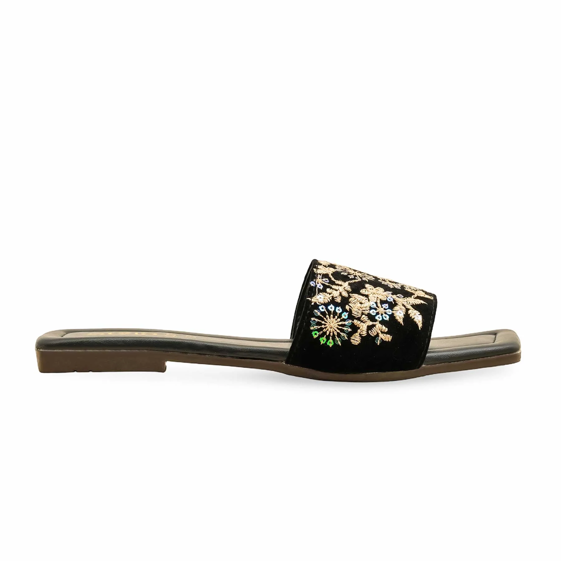 Black Casual Slipper CL2118 - Image 2