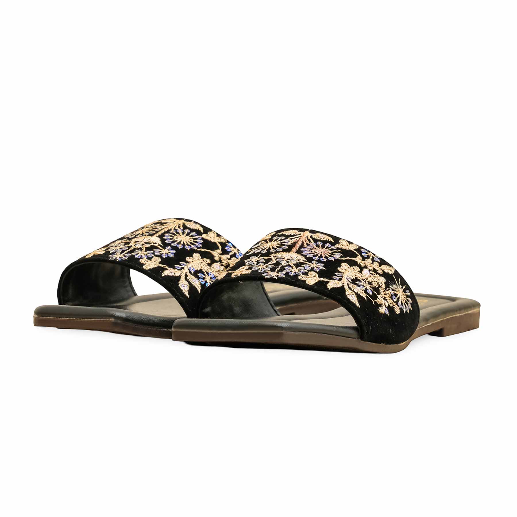 Black Casual Slipper CL2118 - Image 3