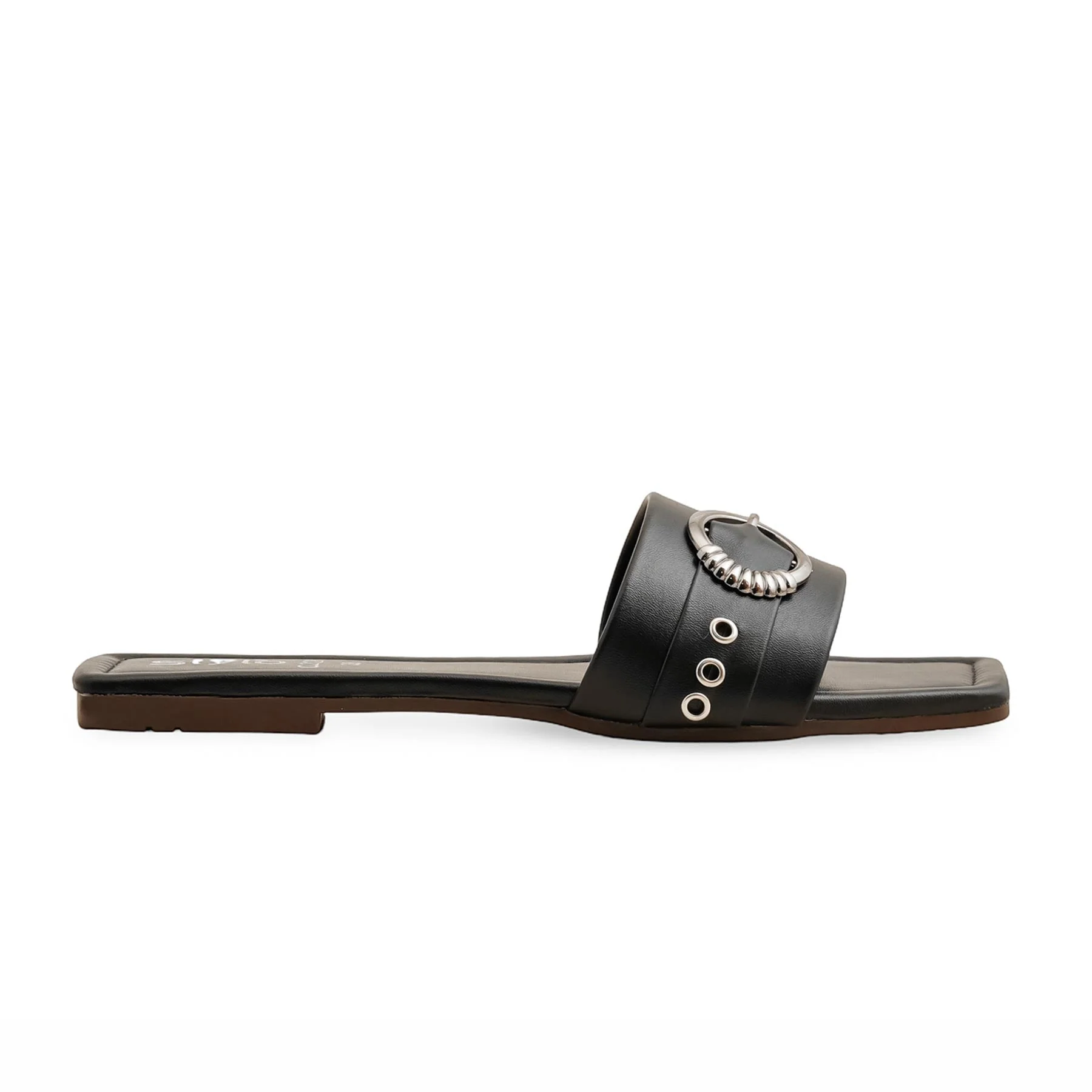 Black Casual Slipper CL2120 - Image 2