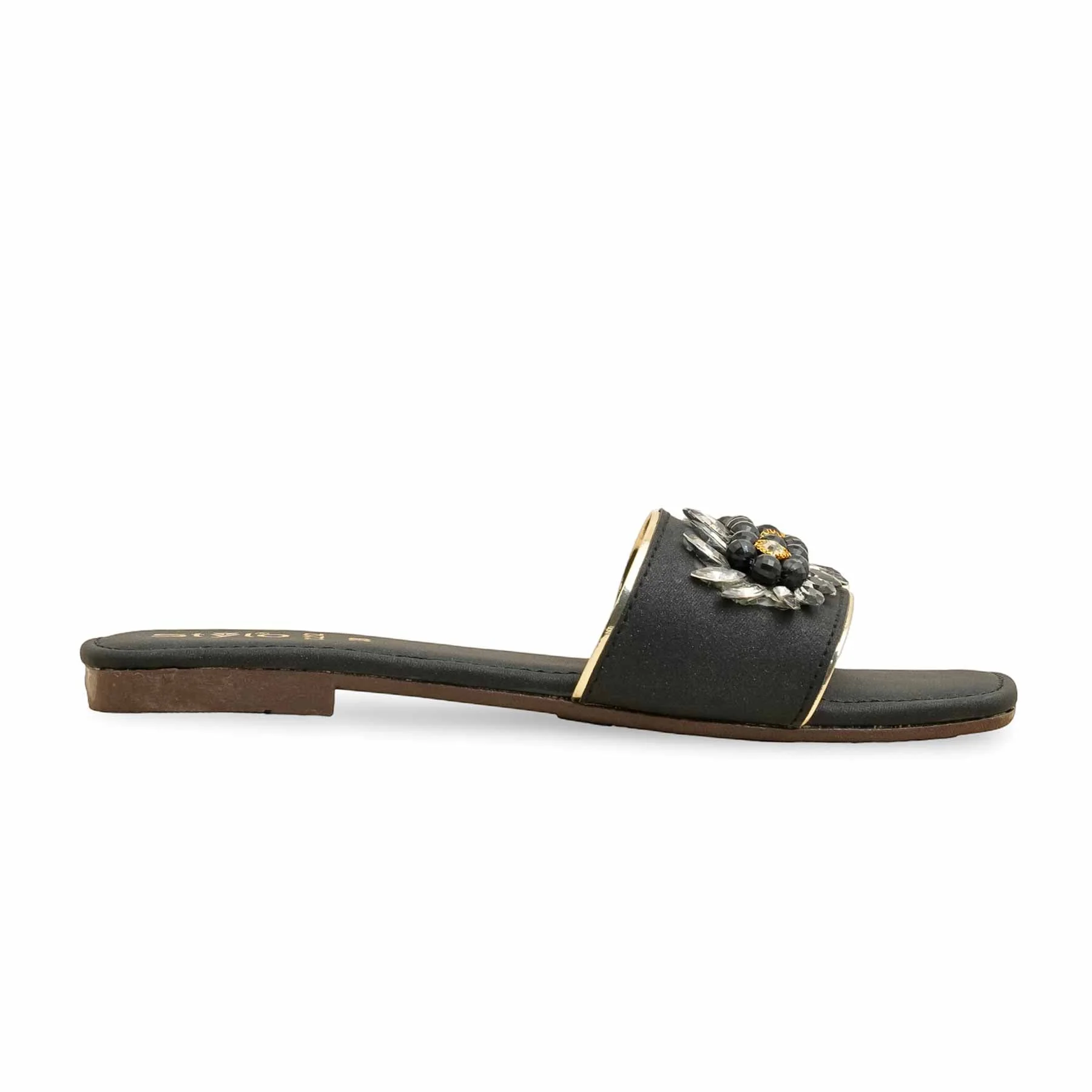 Black Casual Slipper CL2132 - Image 2