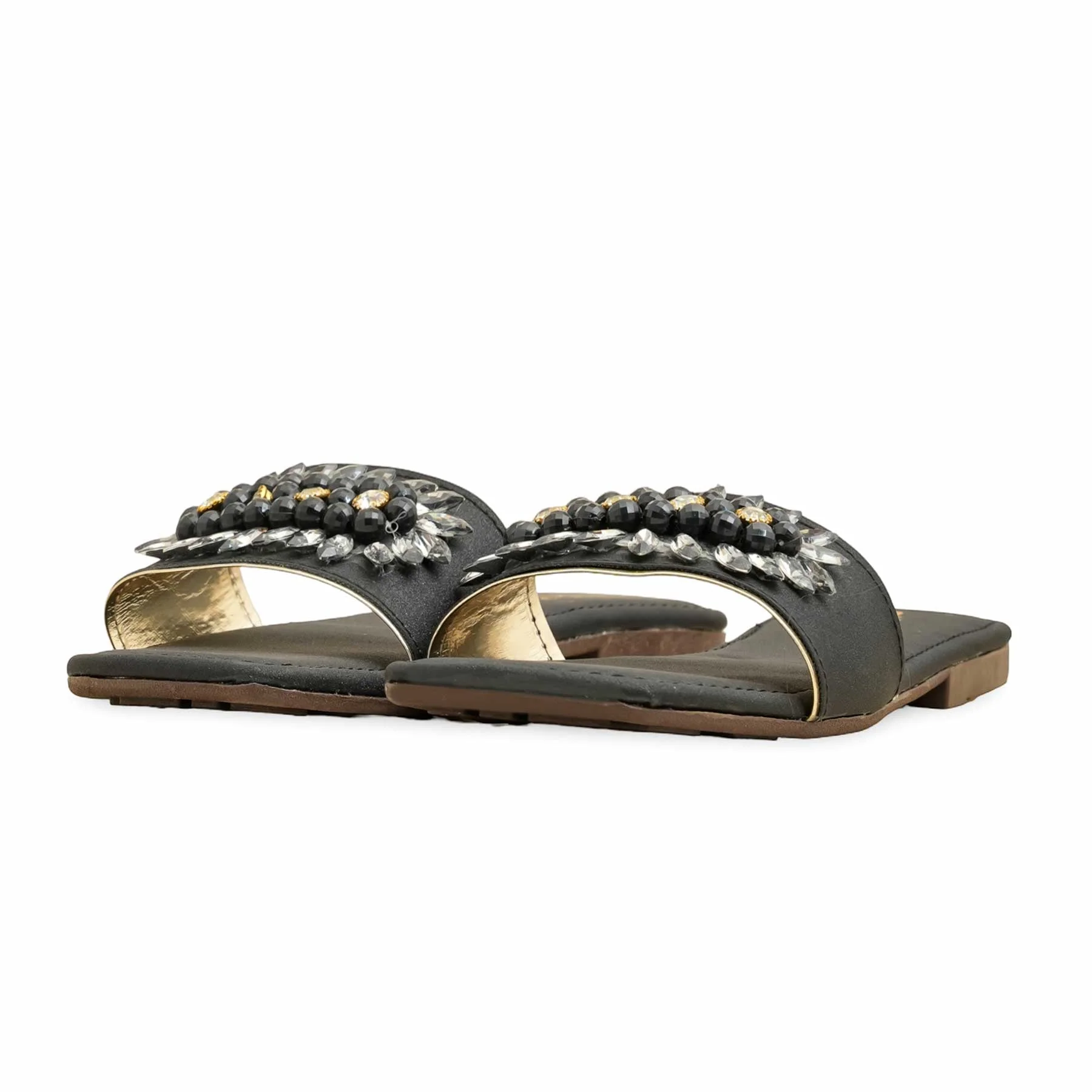 Black Casual Slipper CL2132 - Image 3