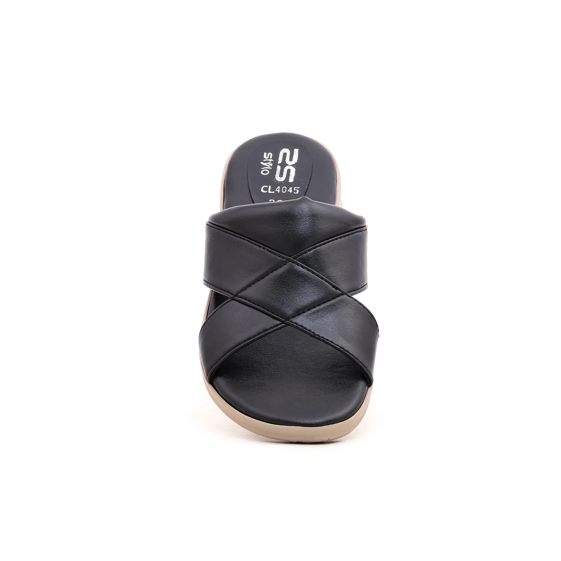 Black Casual Slipper CL4045 - Image 3