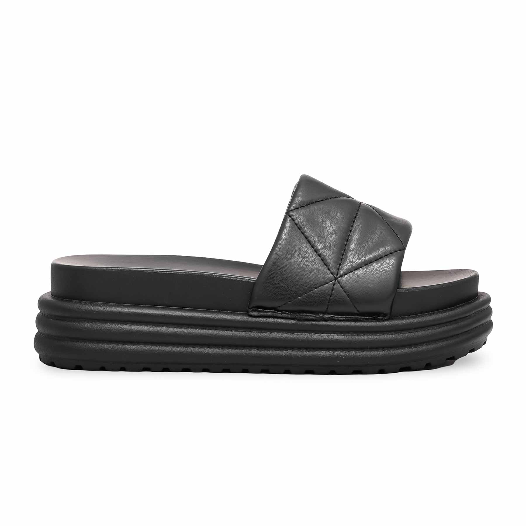 Black Casual Slipper CL9249 - Image 2