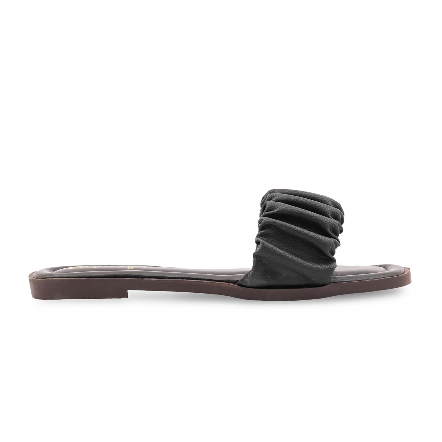 Black Casual Slipper For Ladies CL2274 - Image 2