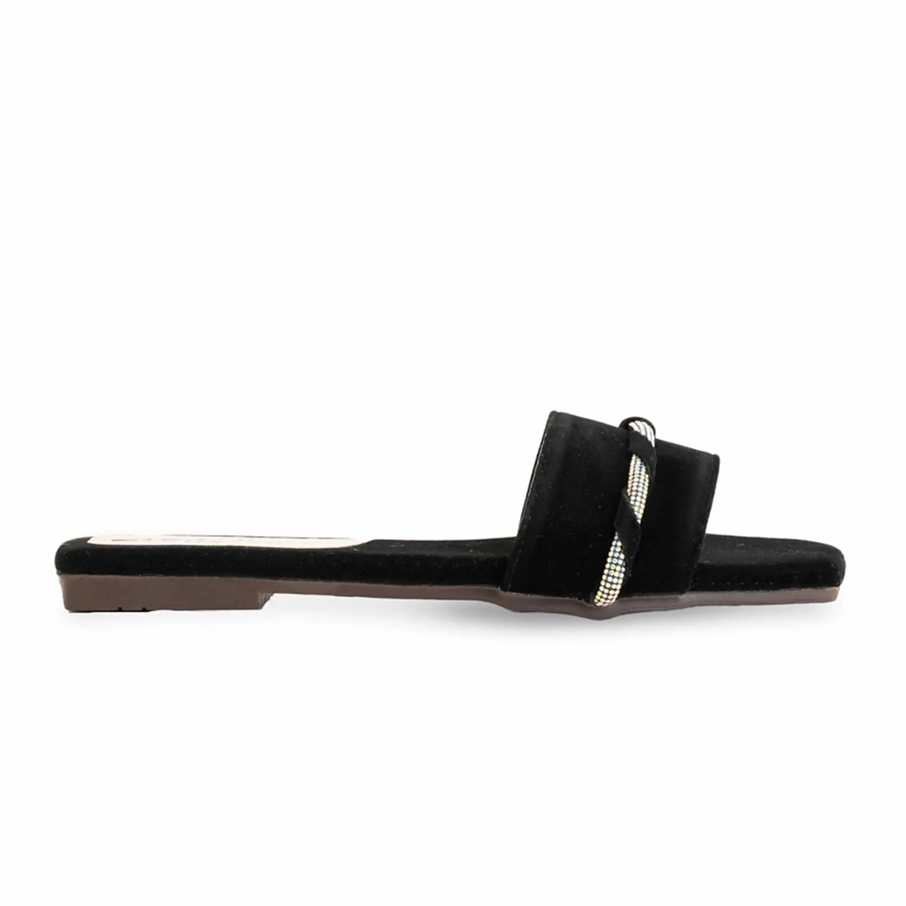 Black Casual Slipper For Women CL1973 - Image 2