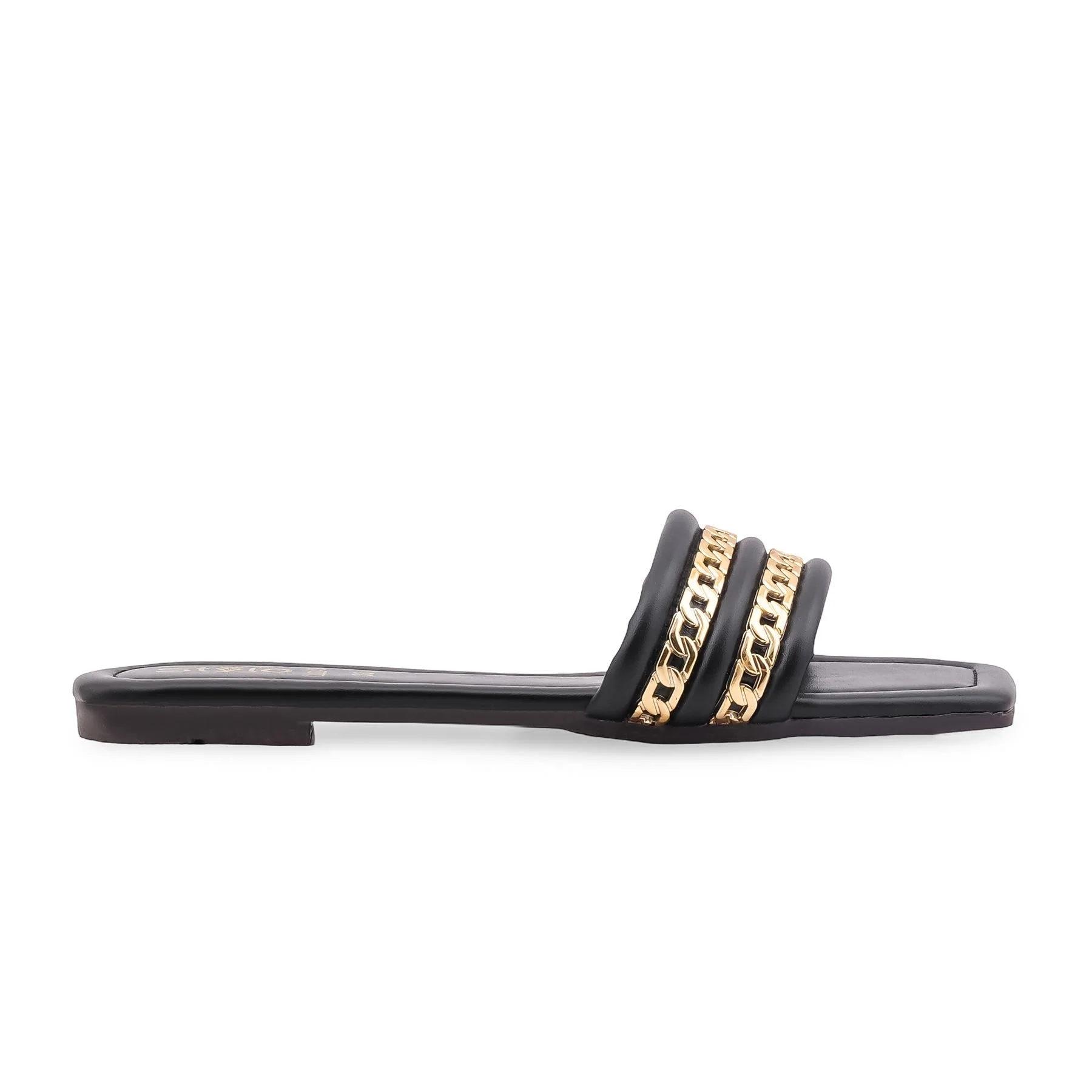 Black Casual Slipper For Women CL2249 - Image 3