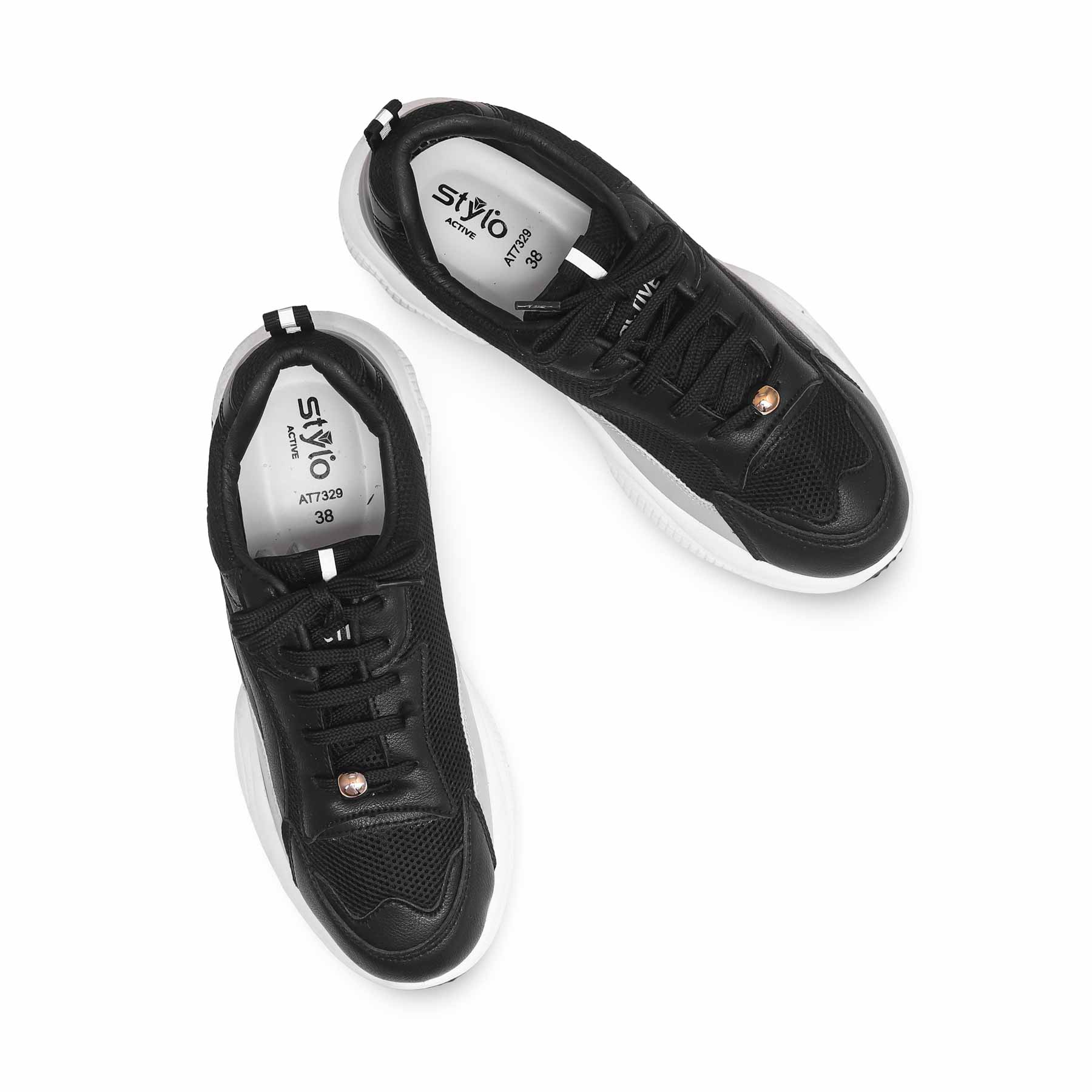 Black Casual Sneaker AT7329 - Image 5