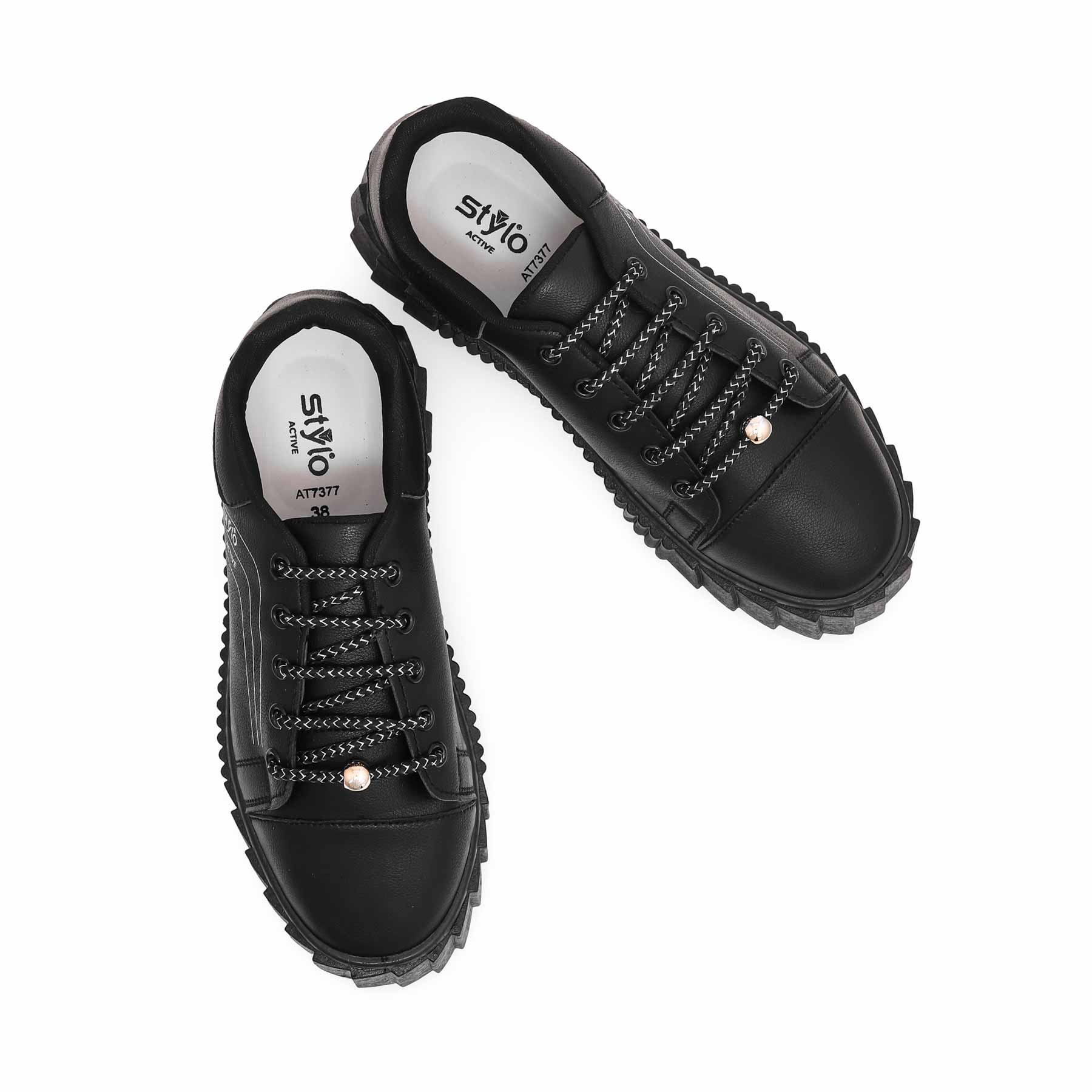 Black Casual Sneaker AT7377 - Image 4
