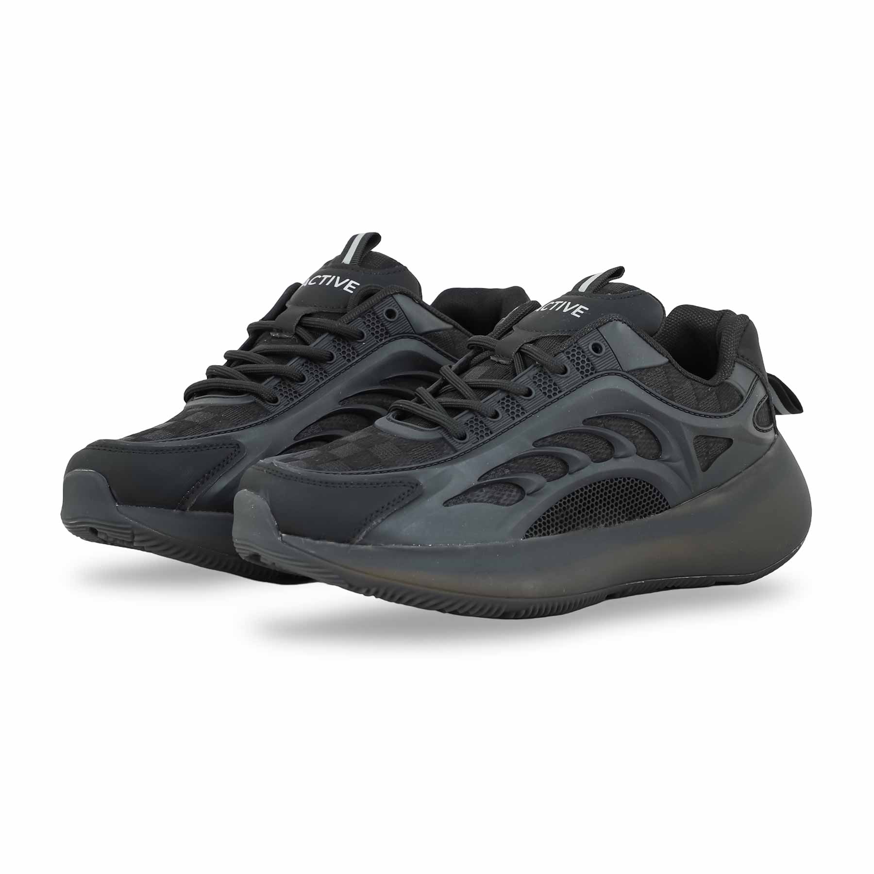 Black Casual Sneaker For Ladies AT7349 - Image 3