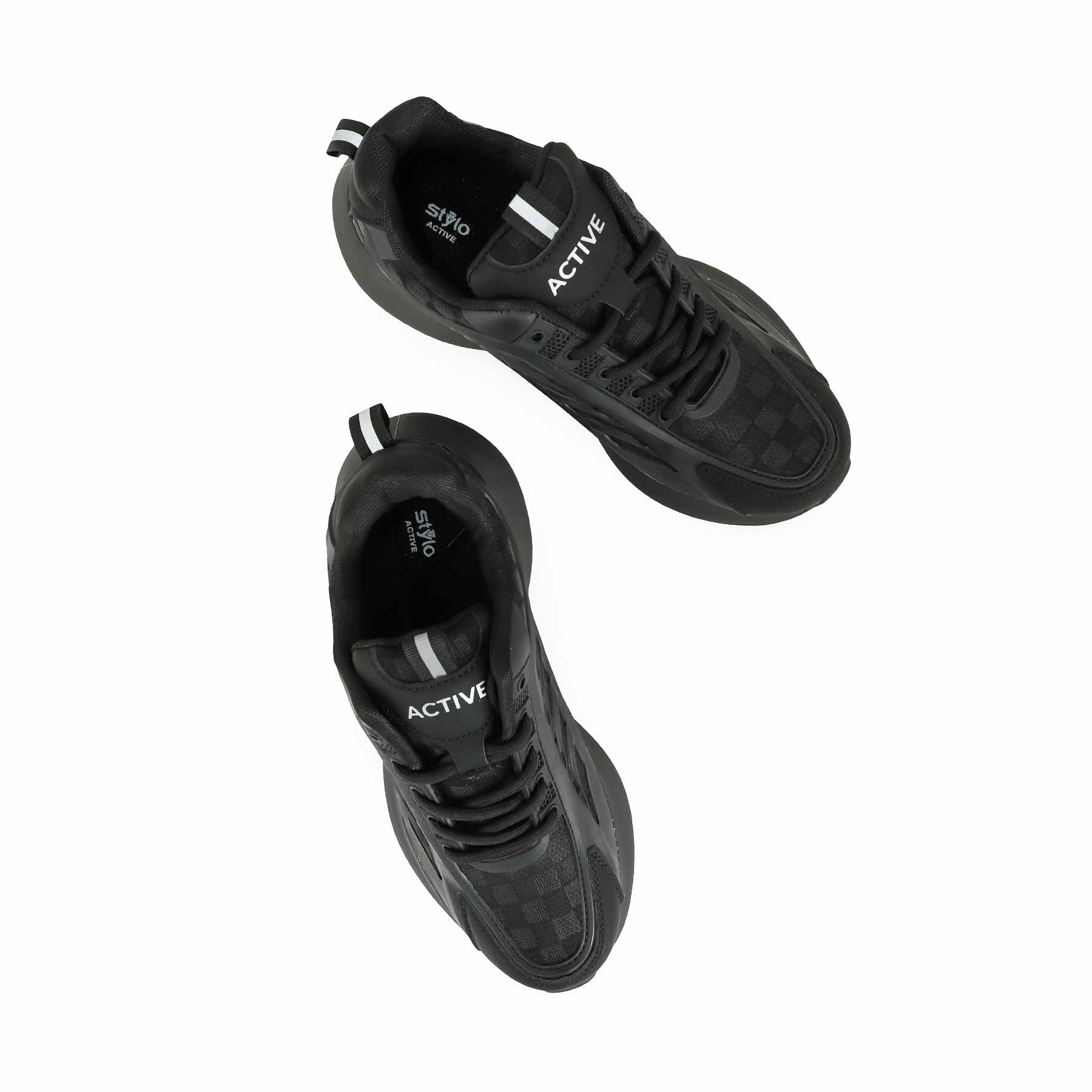 Black Casual Sneaker For Ladies AT7349 - Image 5