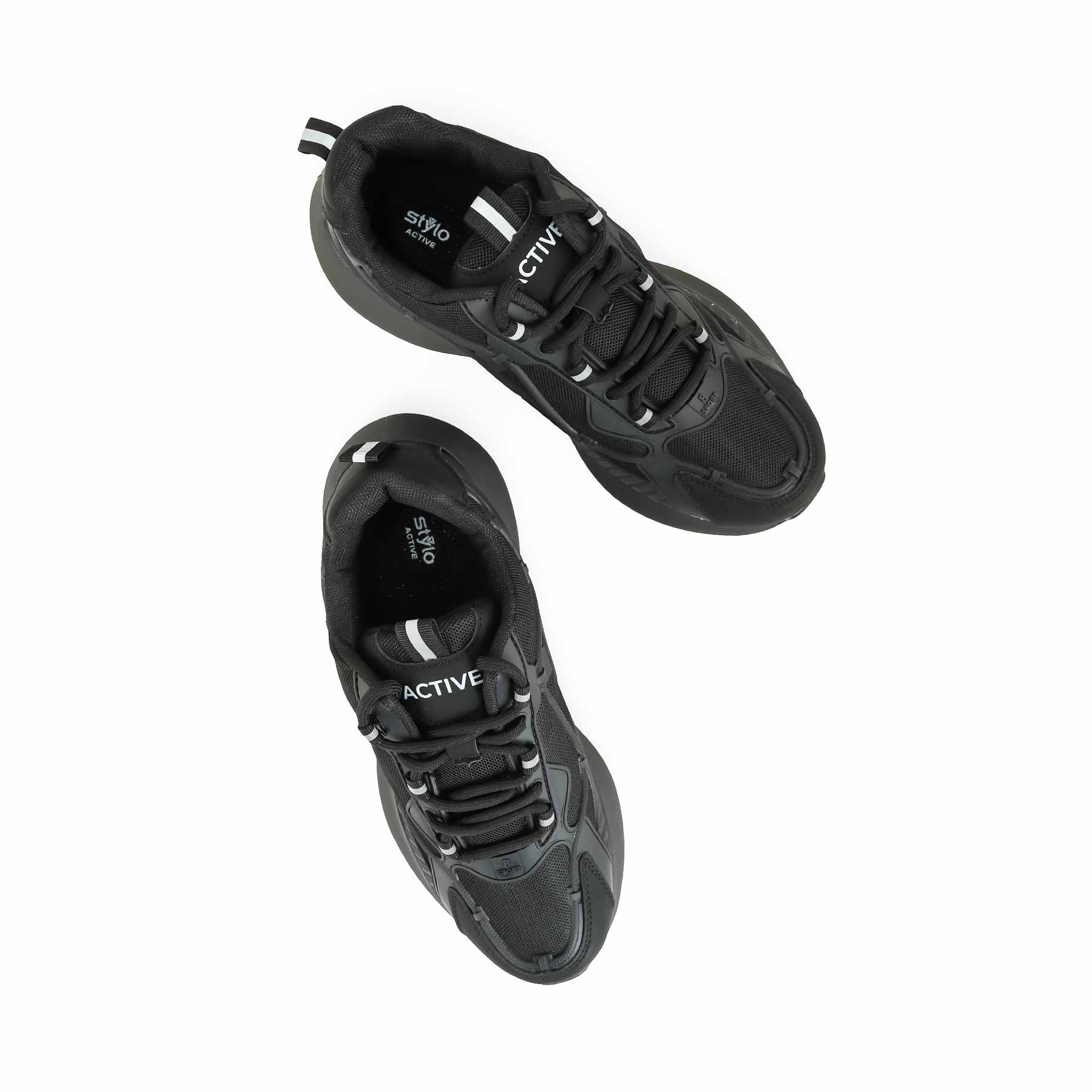 Black Casual Sneaker For Ladies AT7350 - Image 5