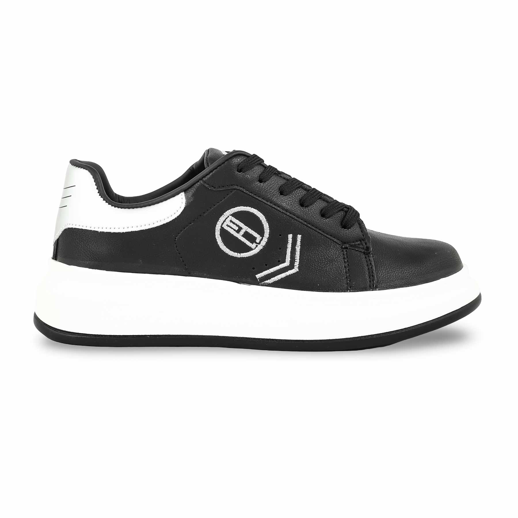 Black Casual Sneaker For Ladies AT7428 - Image 2
