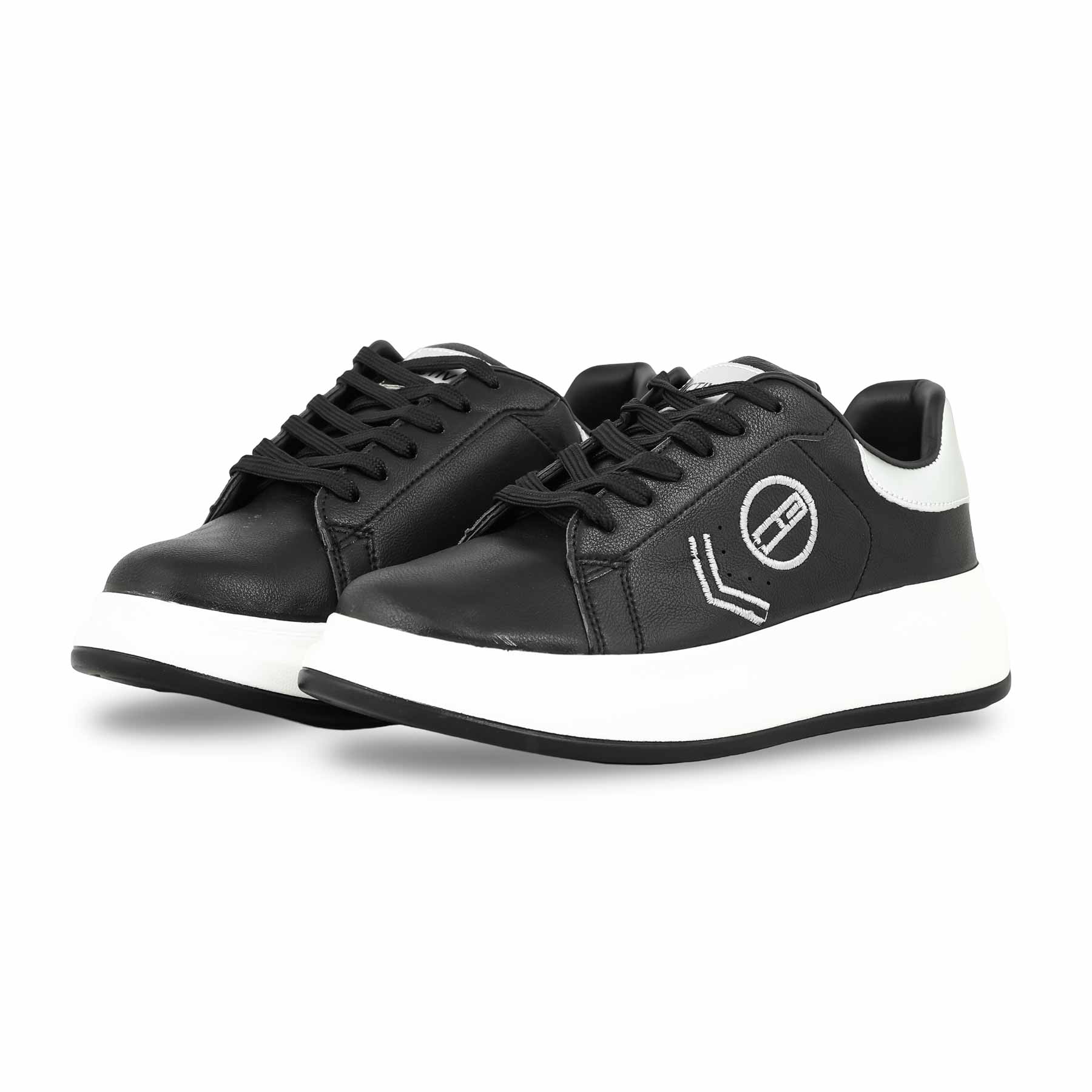 Black Casual Sneaker For Ladies AT7428 - Image 3
