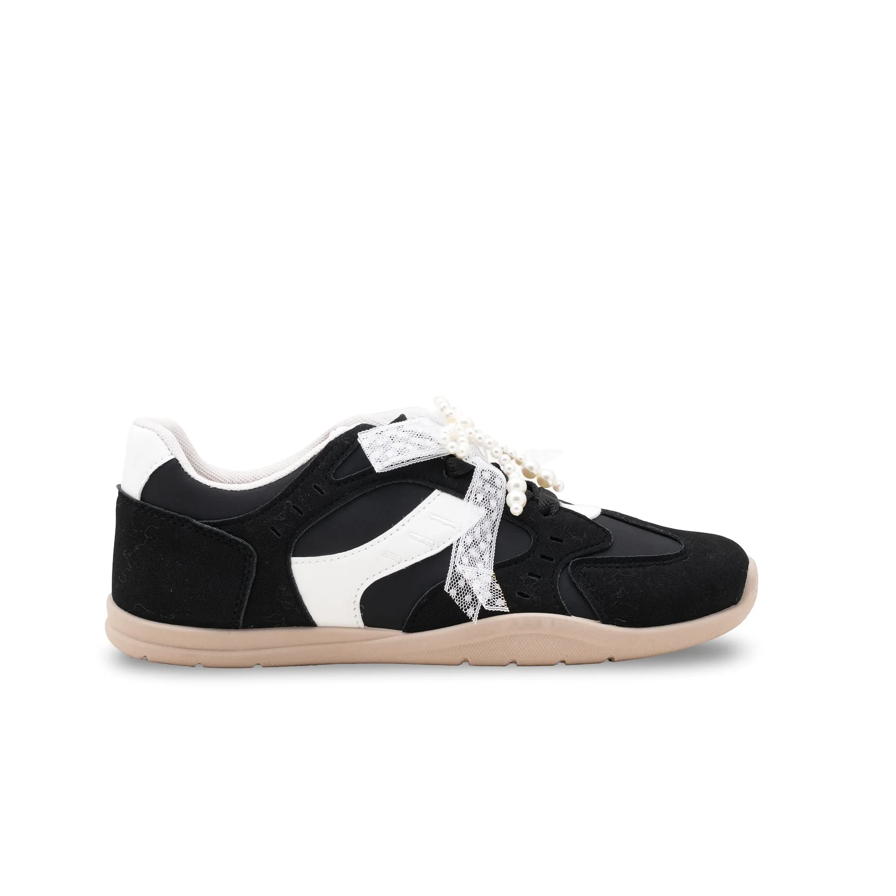 Black Casual Sneaker For Ladies AT7458 - Image 2
