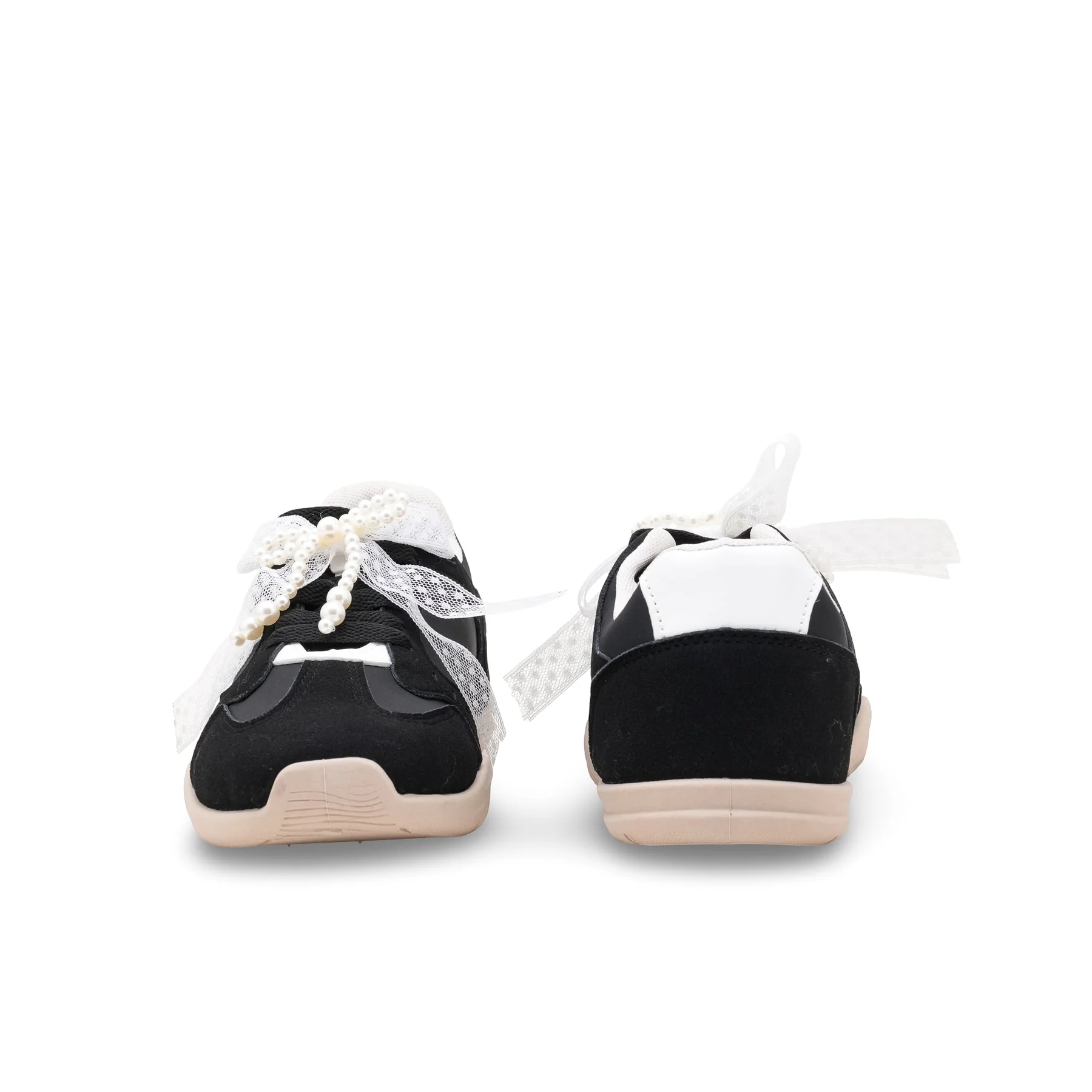 Black Casual Sneaker For Ladies AT7458 - Image 4