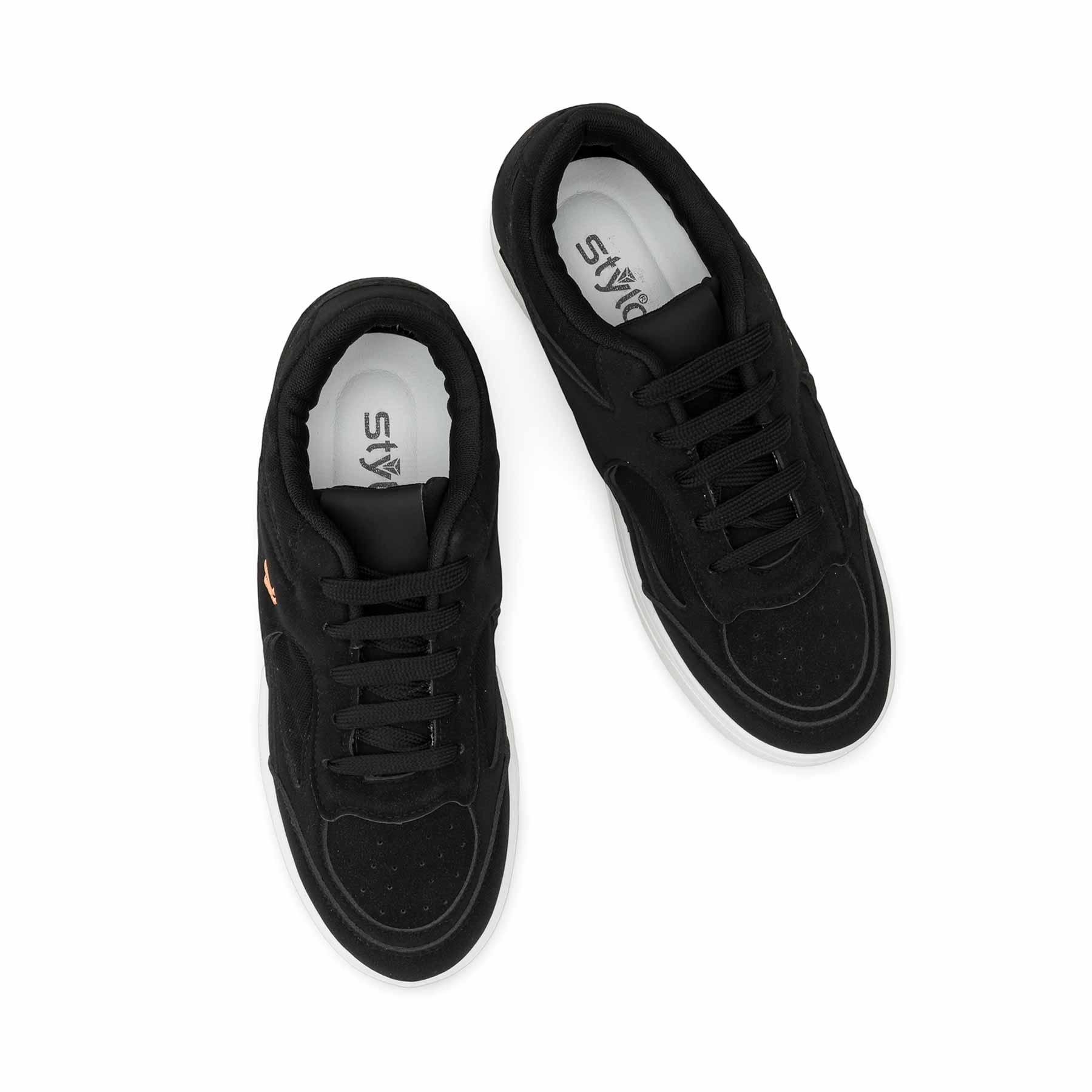 Black Casual Sneaker for Ladies AT7476 - Image 5