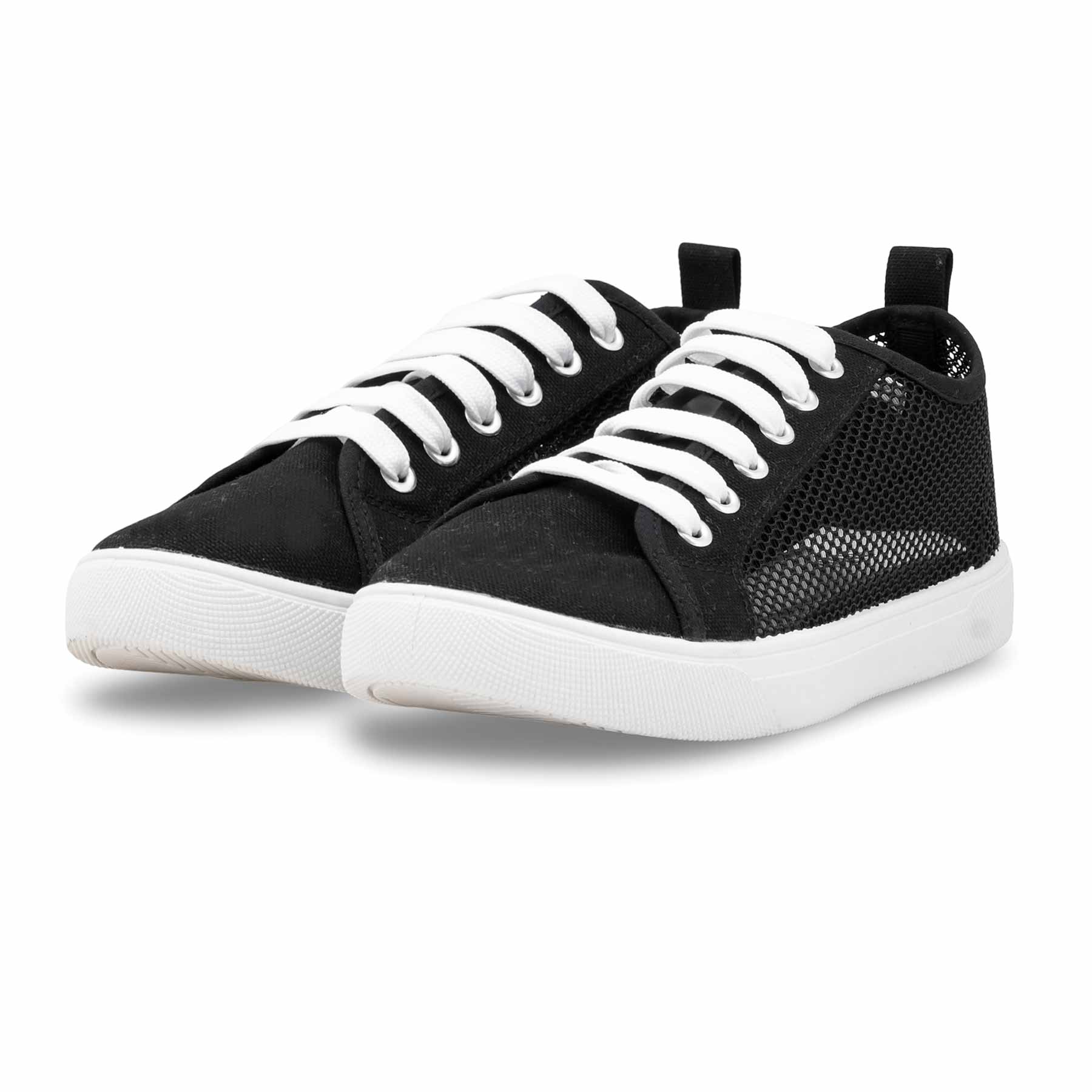 Black Casual Sneaker for Ladies AT7477 - Image 3
