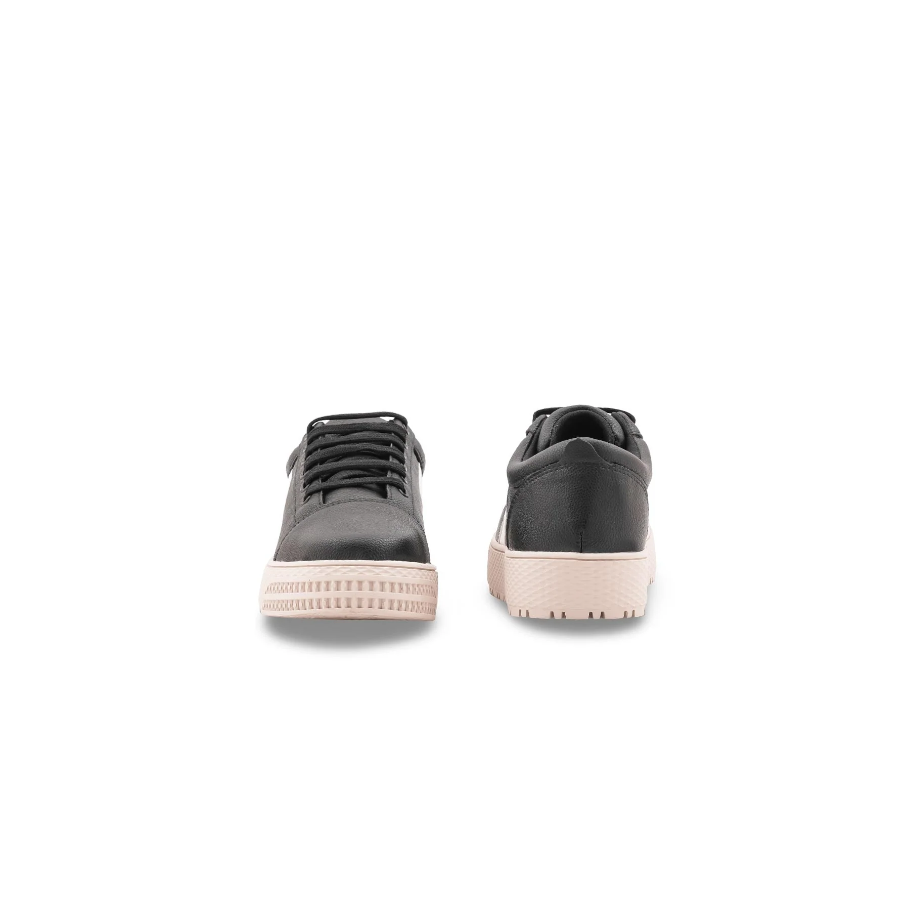 Black Casual Sneaker For Ladies AT7505 - Image 4