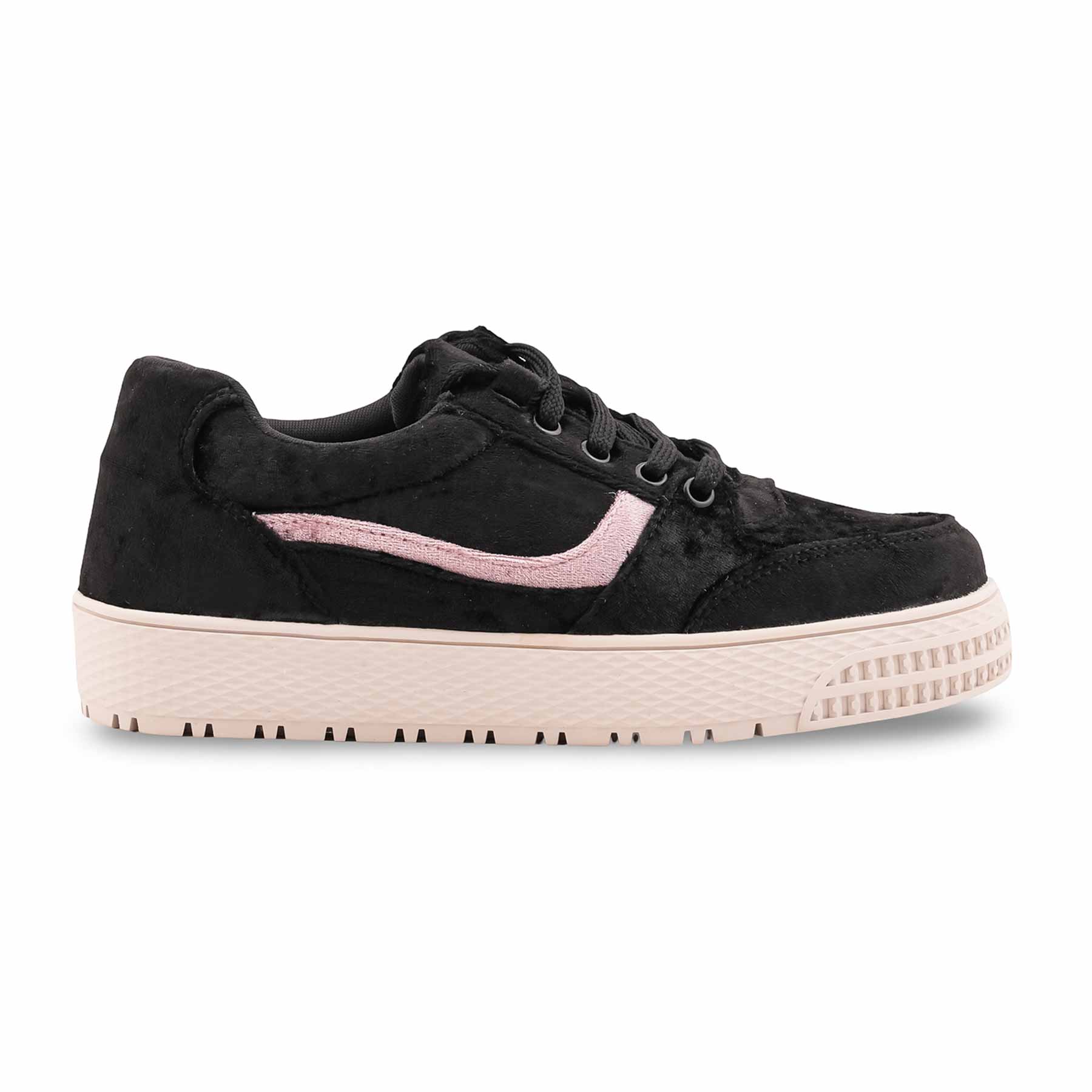 Black Casual Sneaker For Ladies AT7507 - Image 2