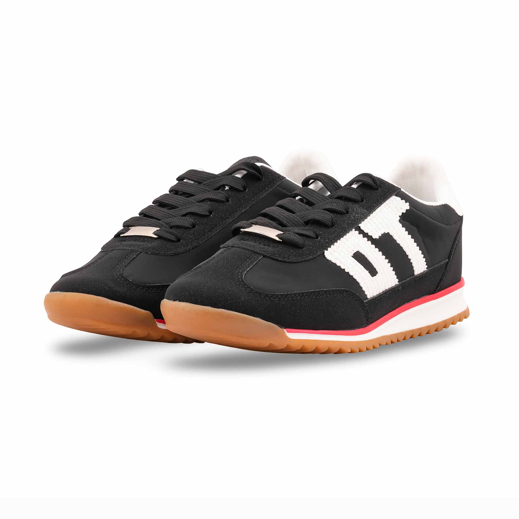 Black Casual Sneaker For Women AT7433 - Image 3