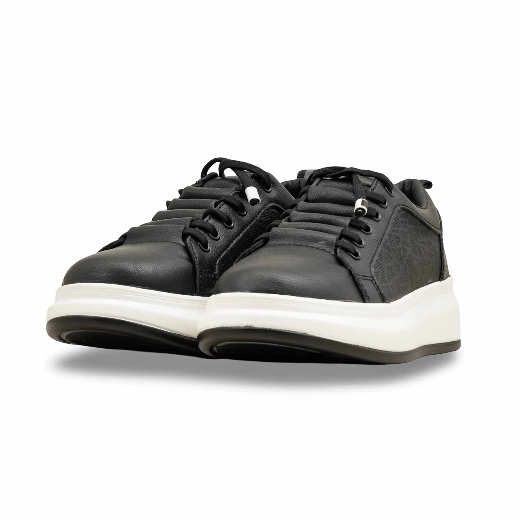 Black Casual Sneaker For Women AT7444 - Image 3