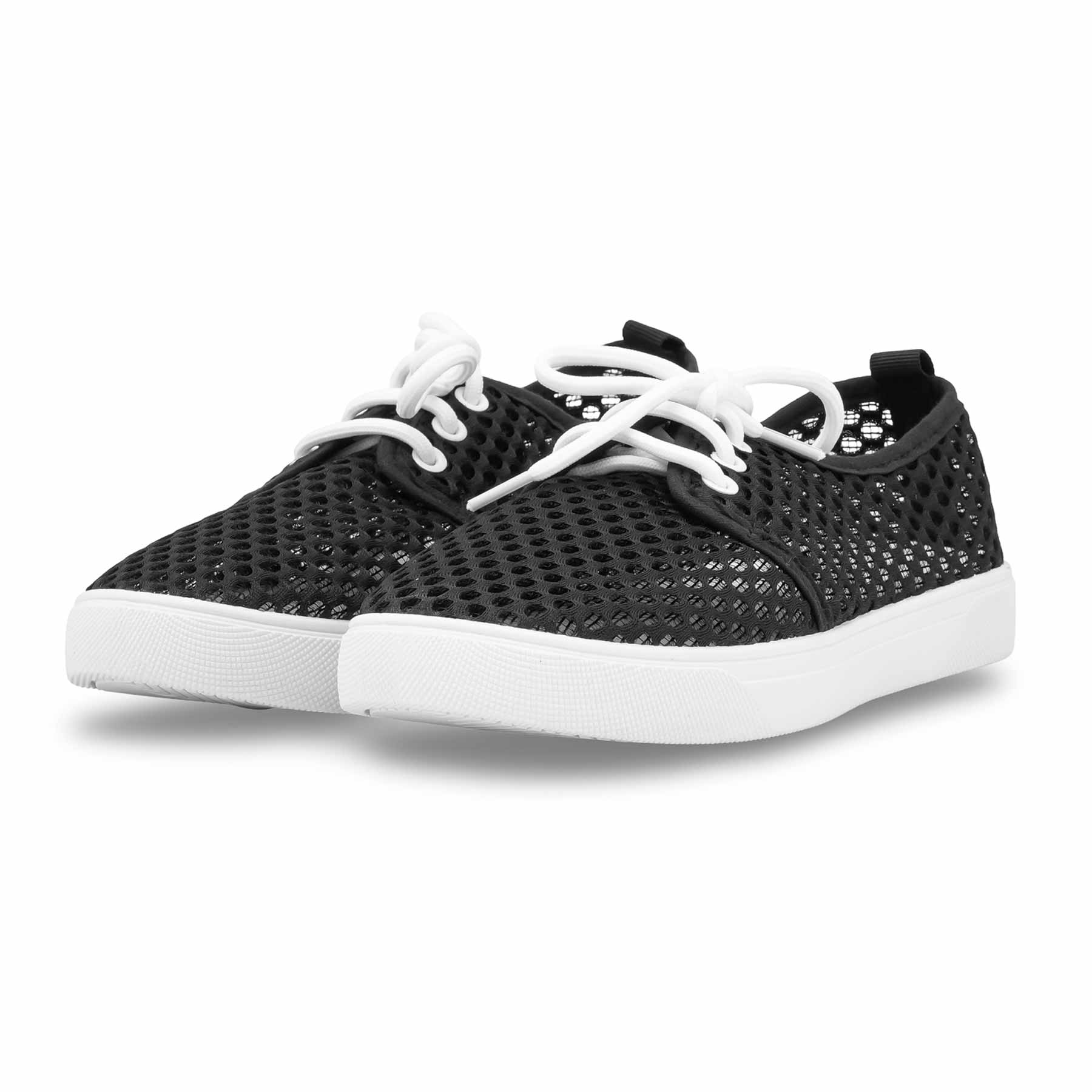 Black Casual Sneaker For Women AT7482 - Image 3