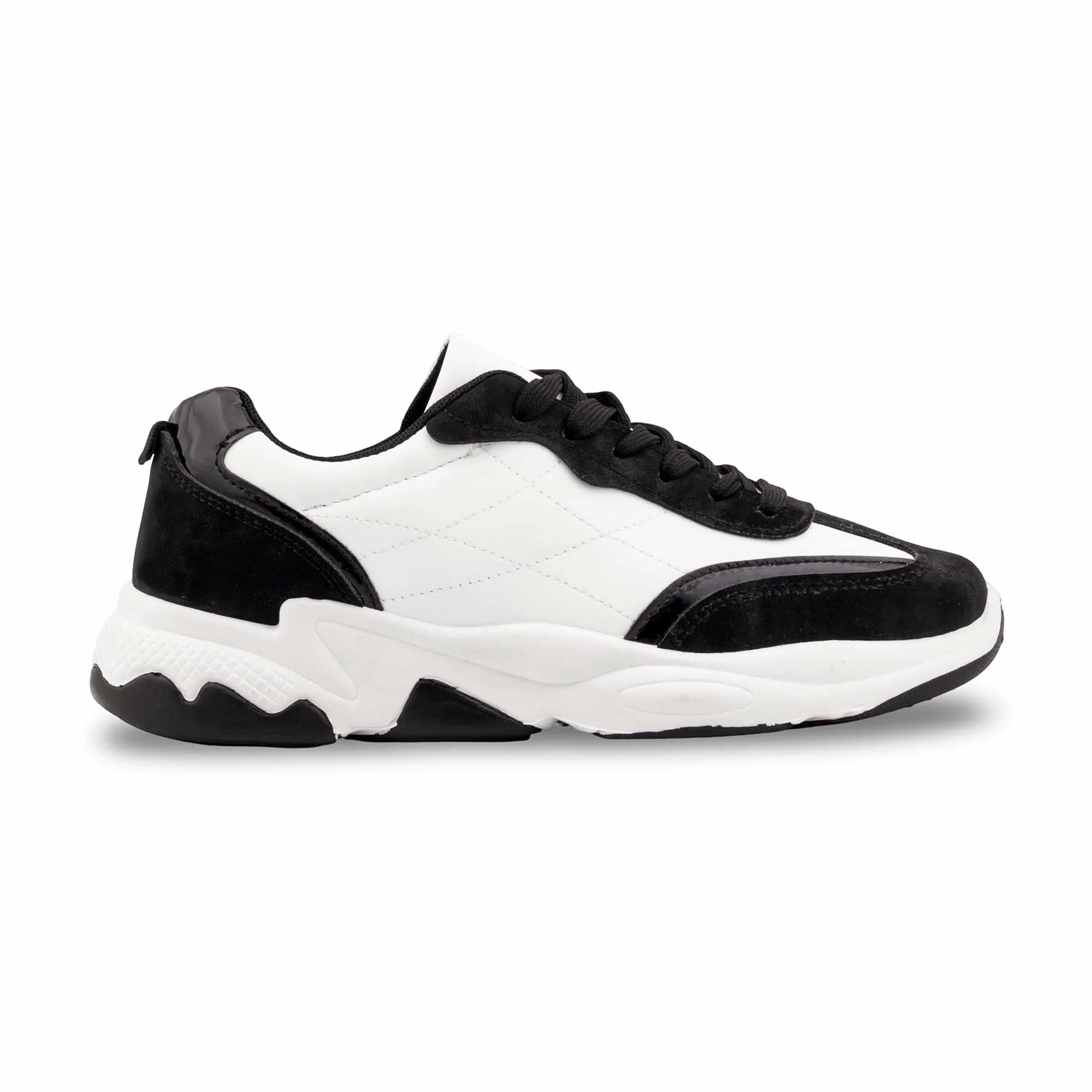 Black Casual Sneaker For Women AT7488 - Image 2