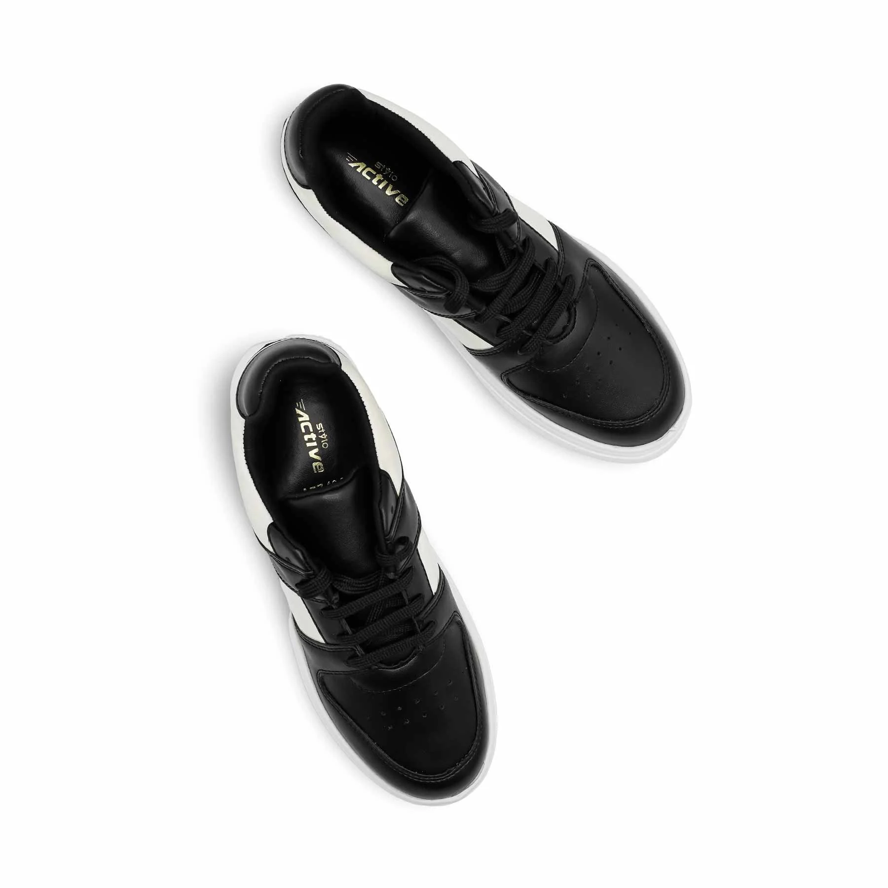 Black Casual Sneaker For Women AT7498 - Image 5
