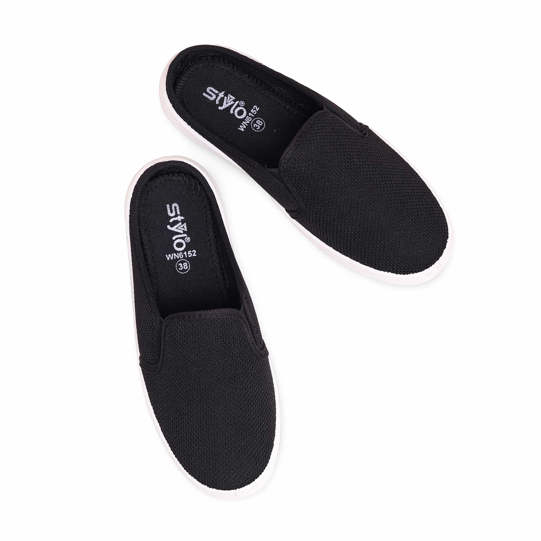 Black Casual Sneaker WN6152 - Image 4