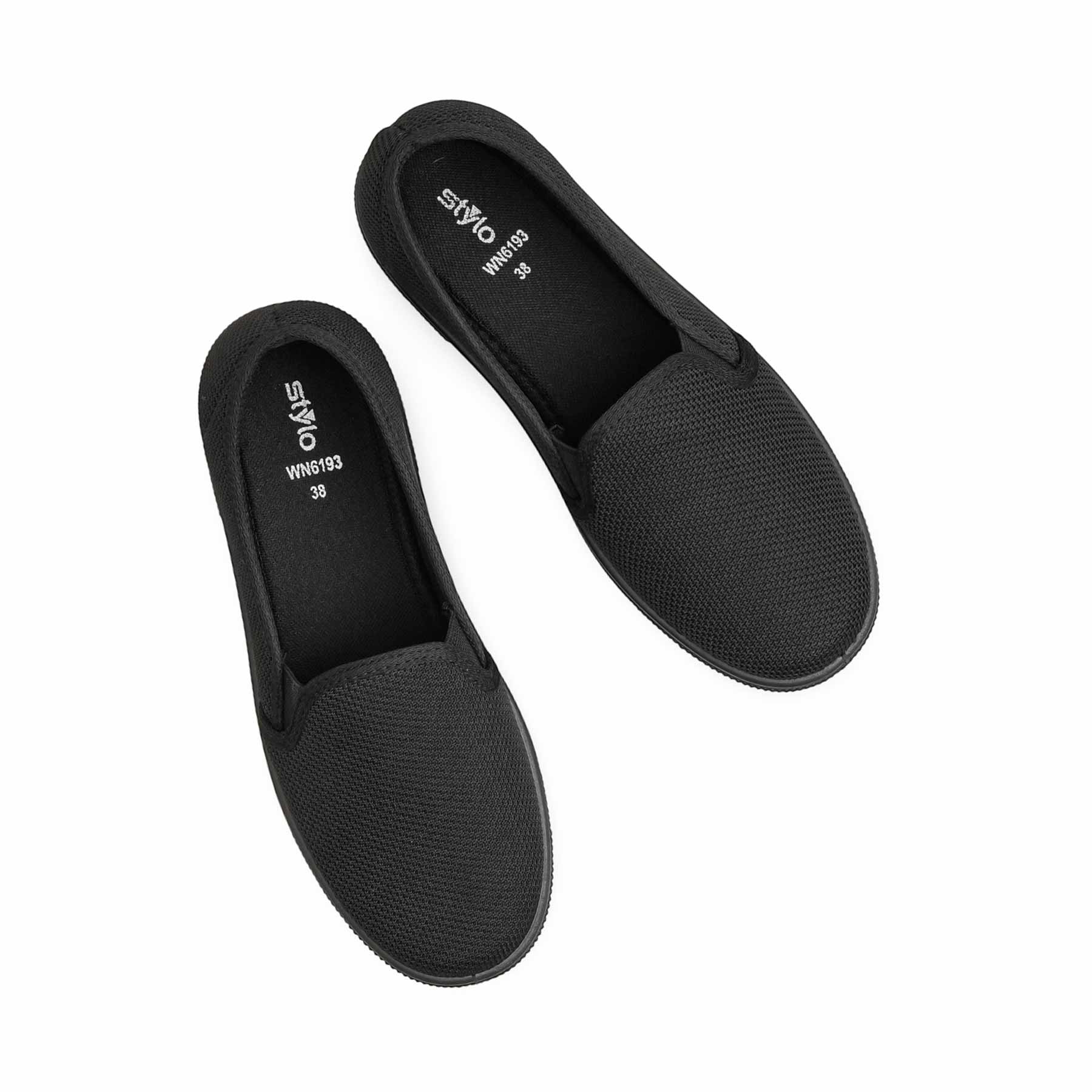 Black Casual Sneaker WN6193 - Image 5
