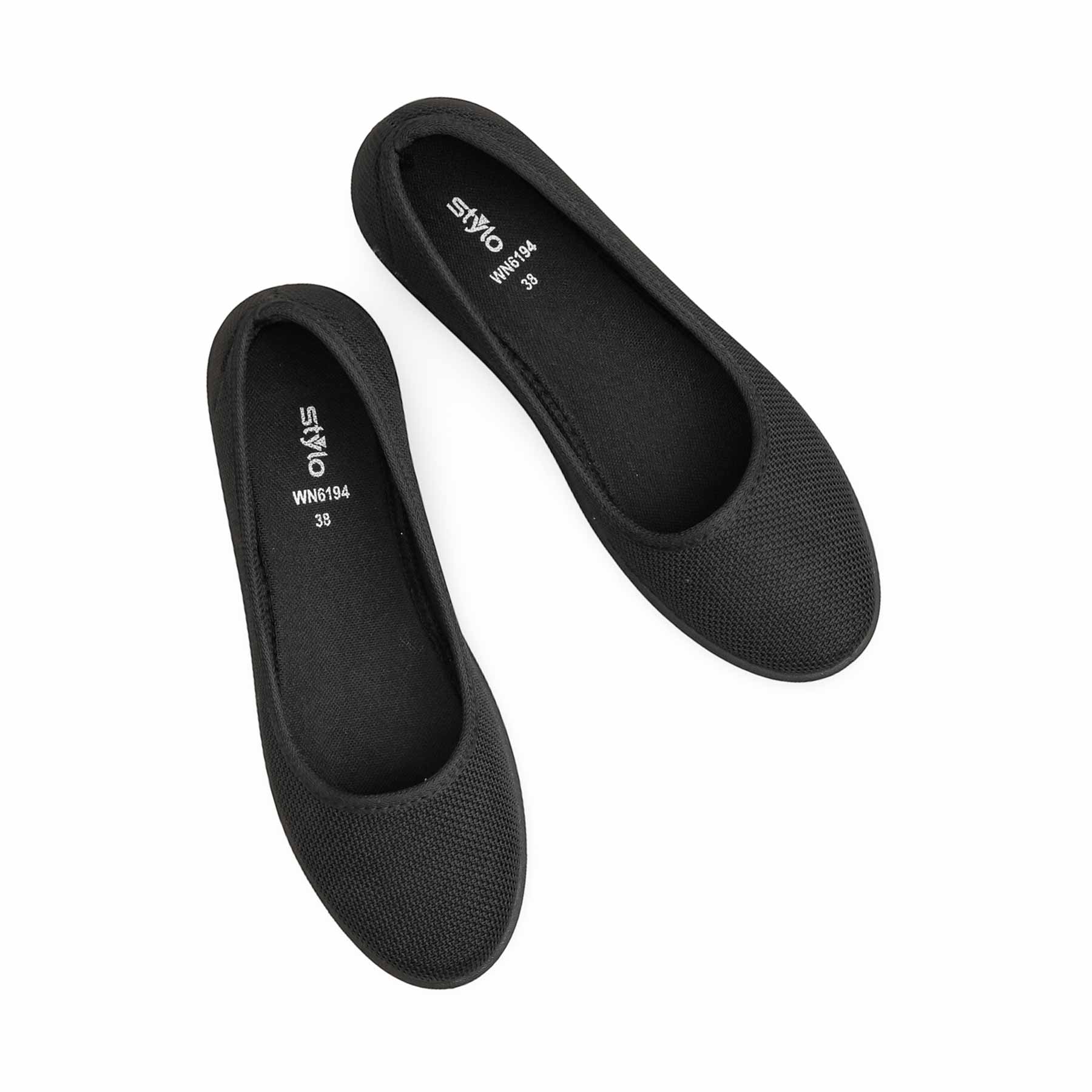 Black Casual Sneaker WN6194 - Image 5
