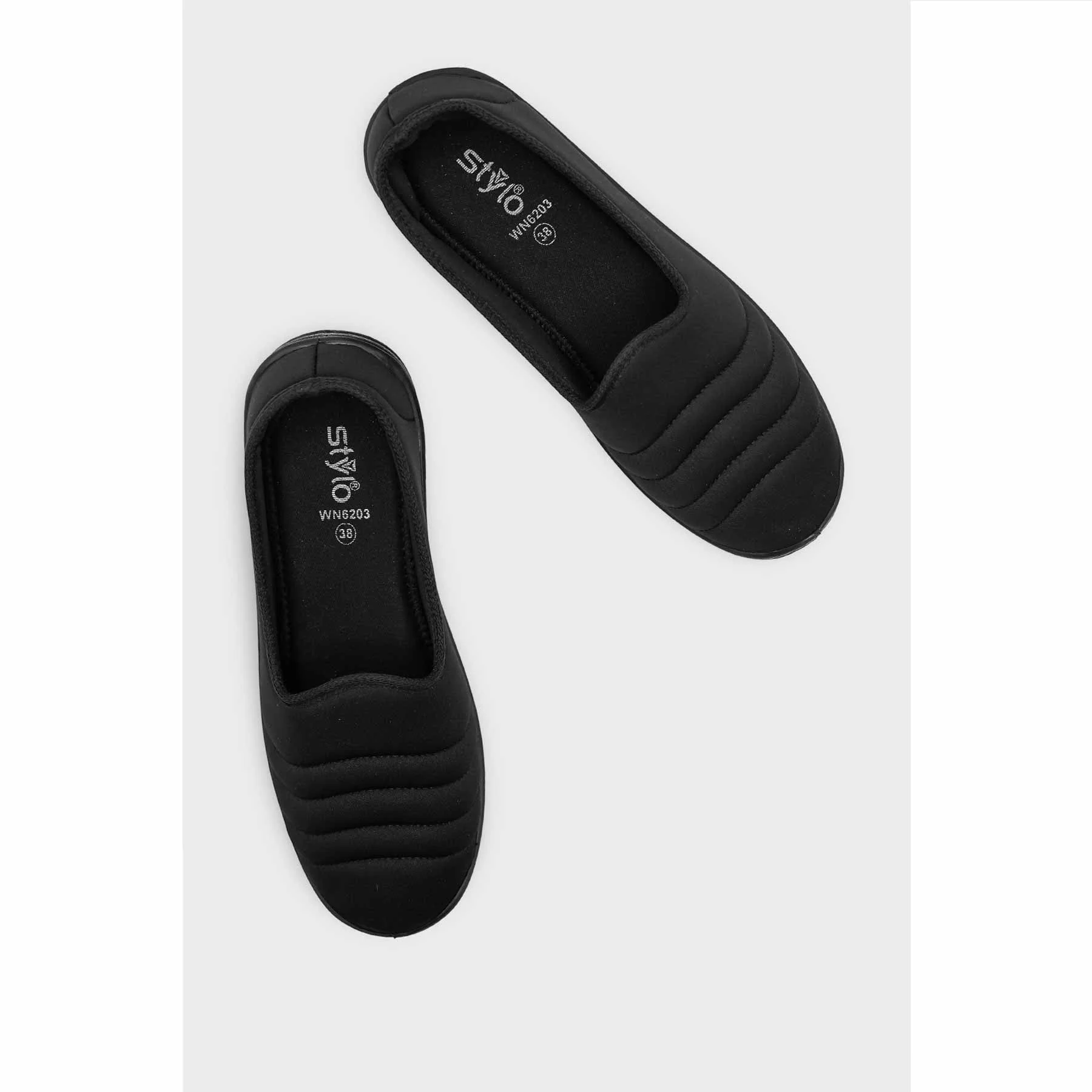 Black Casual Sneaker WN6203 - Image 13