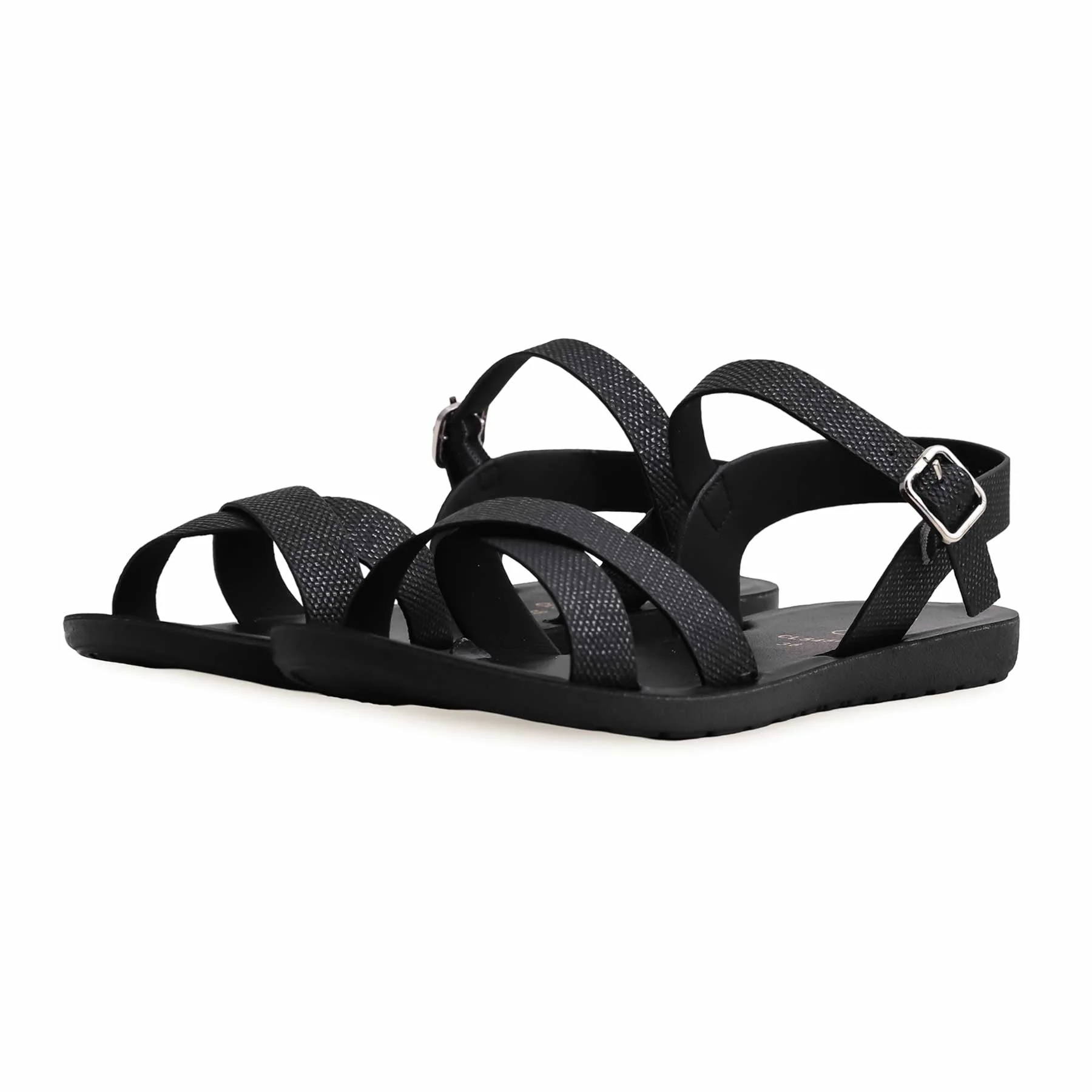 Black Casual Sandal CL5450 - Image 3