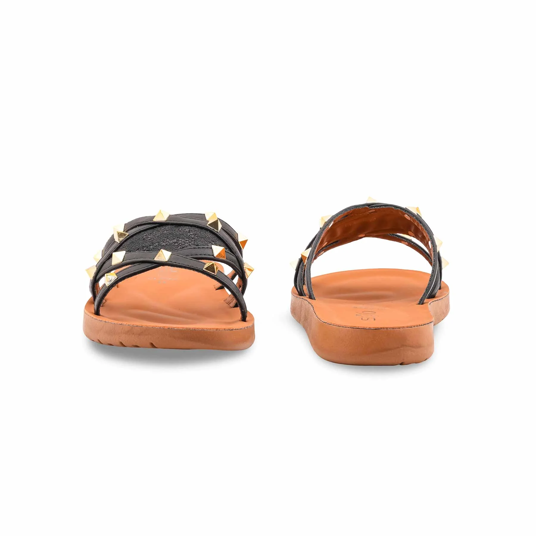 Black Casual Softy For Ladies CL5565 - Image 4