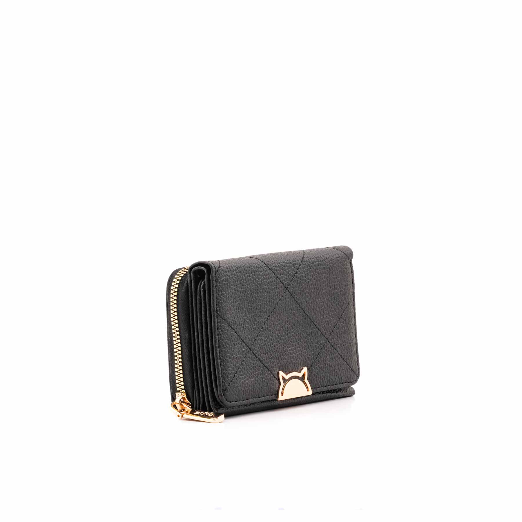 Black Casual Wallet For Women P71124 - Image 3