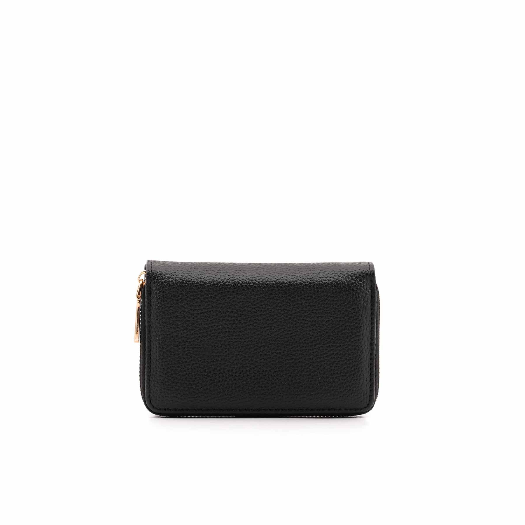 Black Casual Wallet For Women P71126 - Image 4